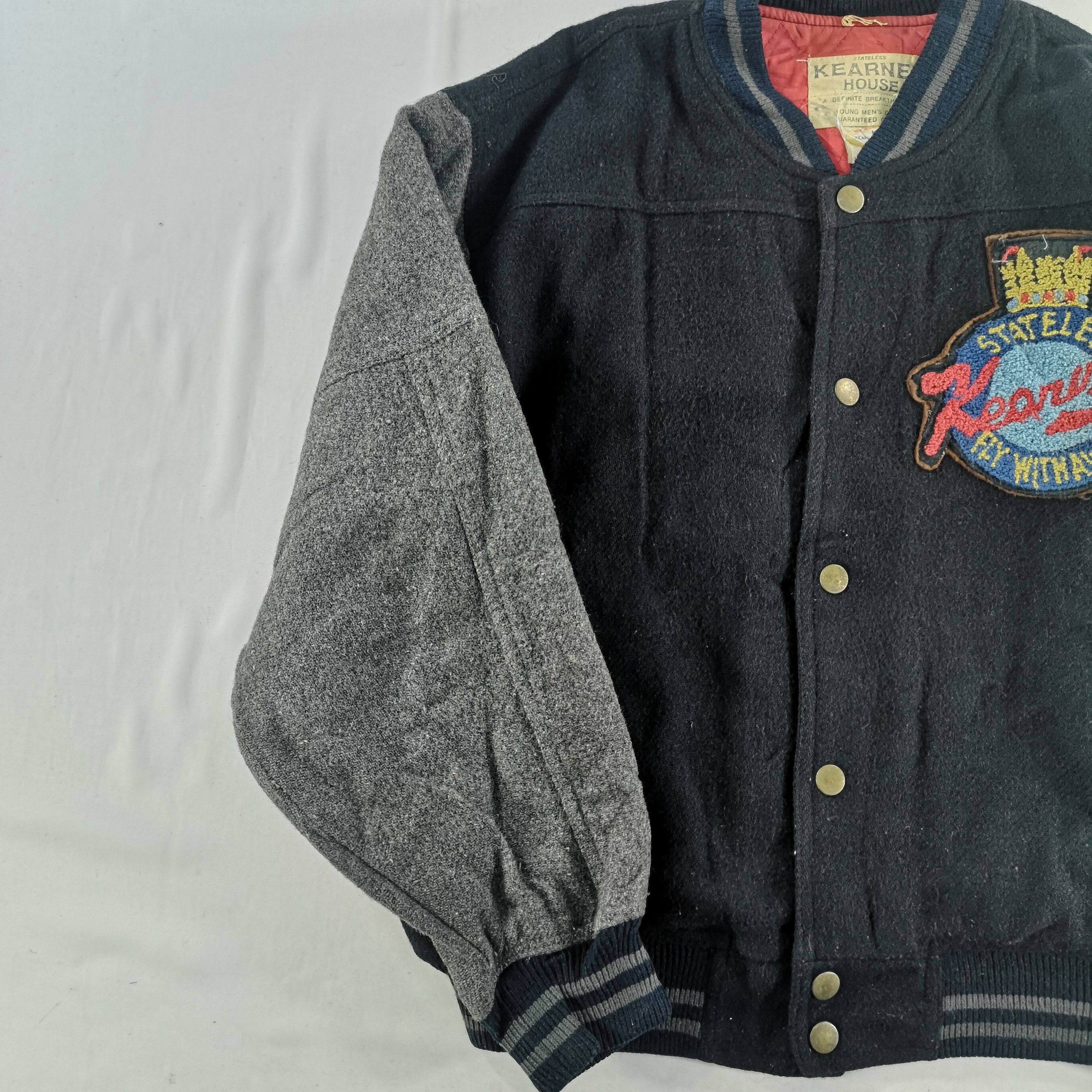 Vintage Fighter Kearney House Varsity Jacket