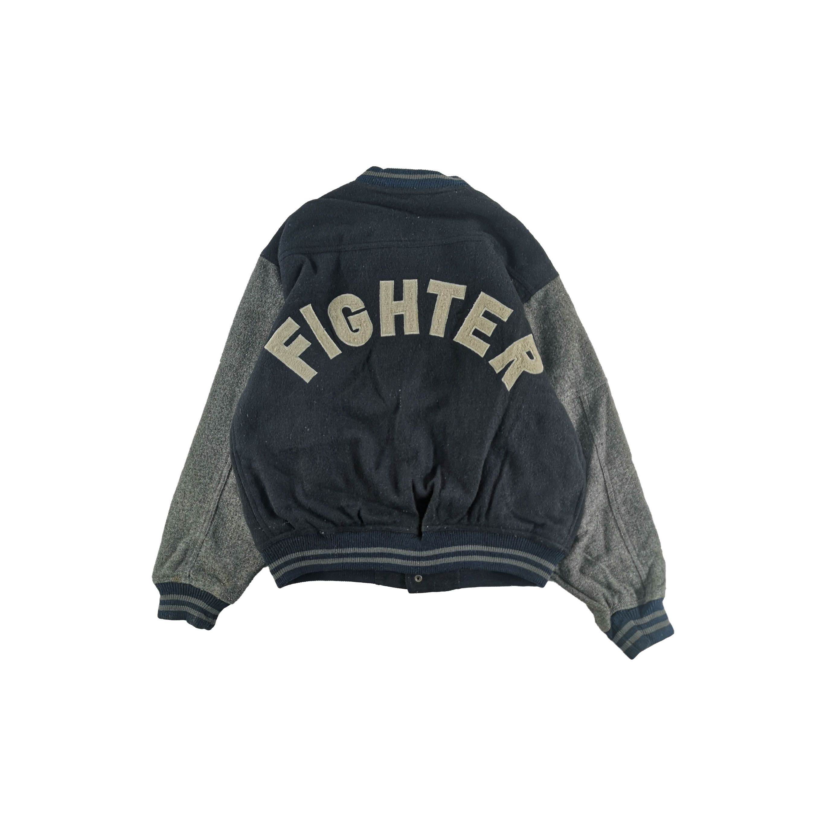 Vintage Fighter Kearney House Varsity Jacket