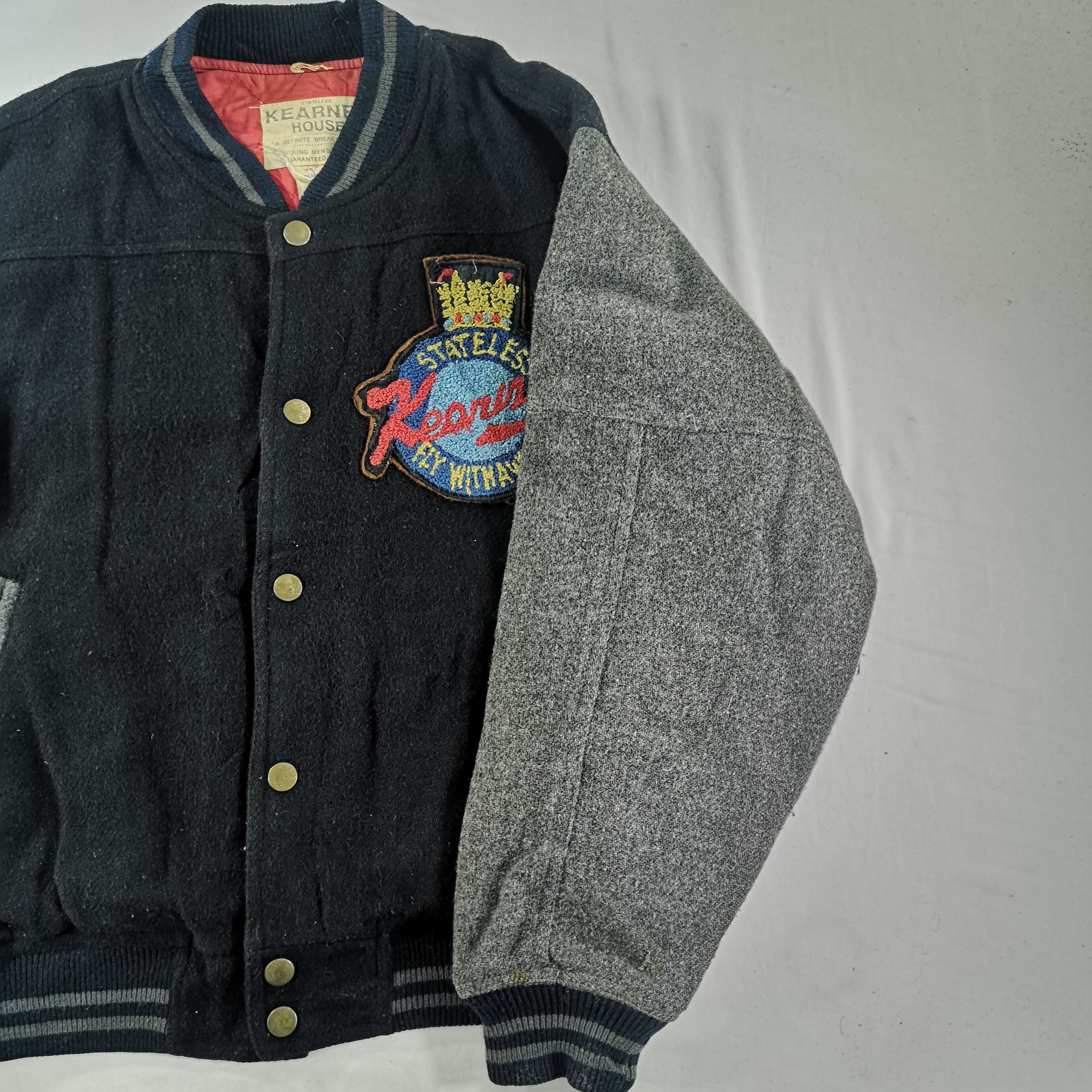Vintage Fighter Kearney House Varsity Jacket