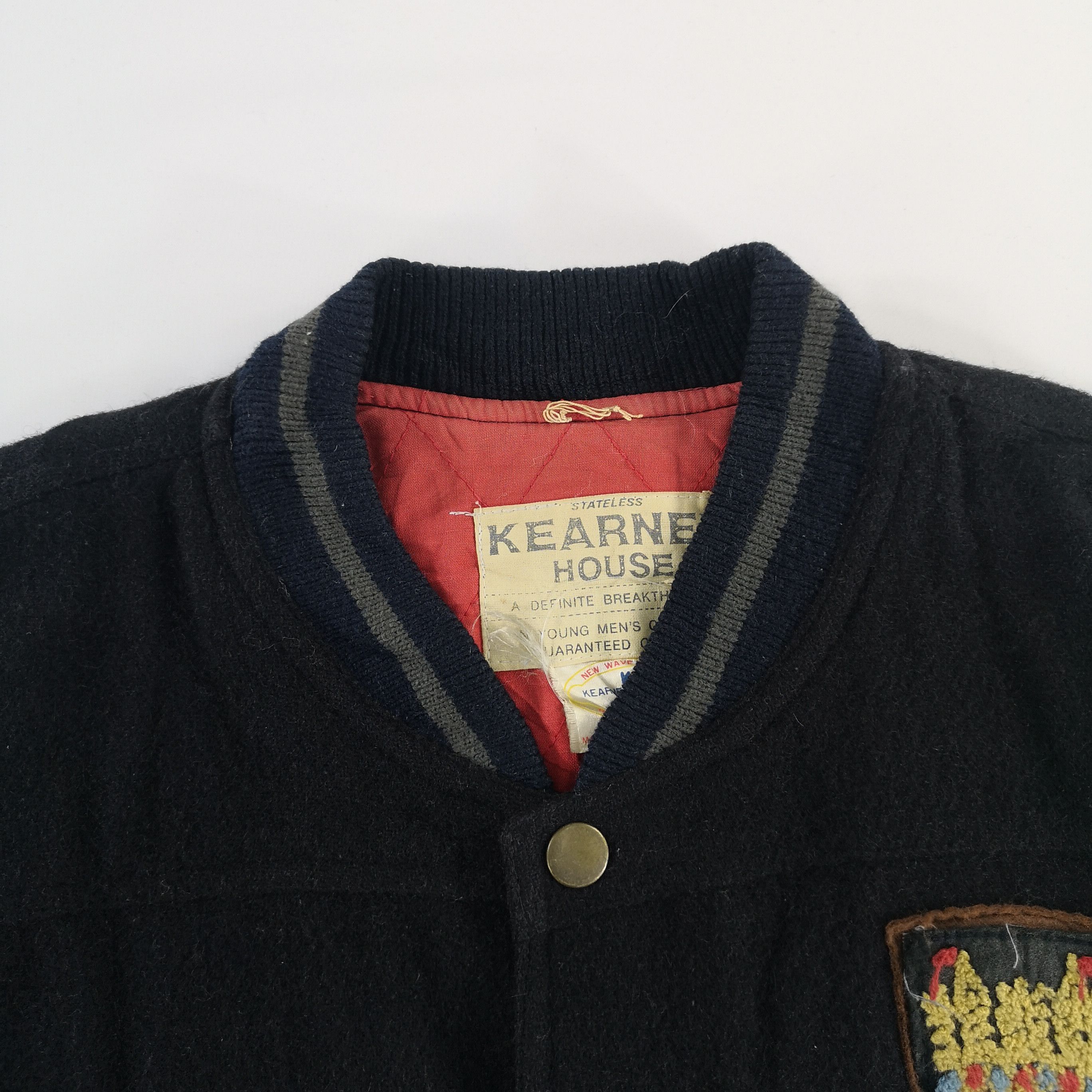 Vintage Fighter Kearney House Varsity Jacket