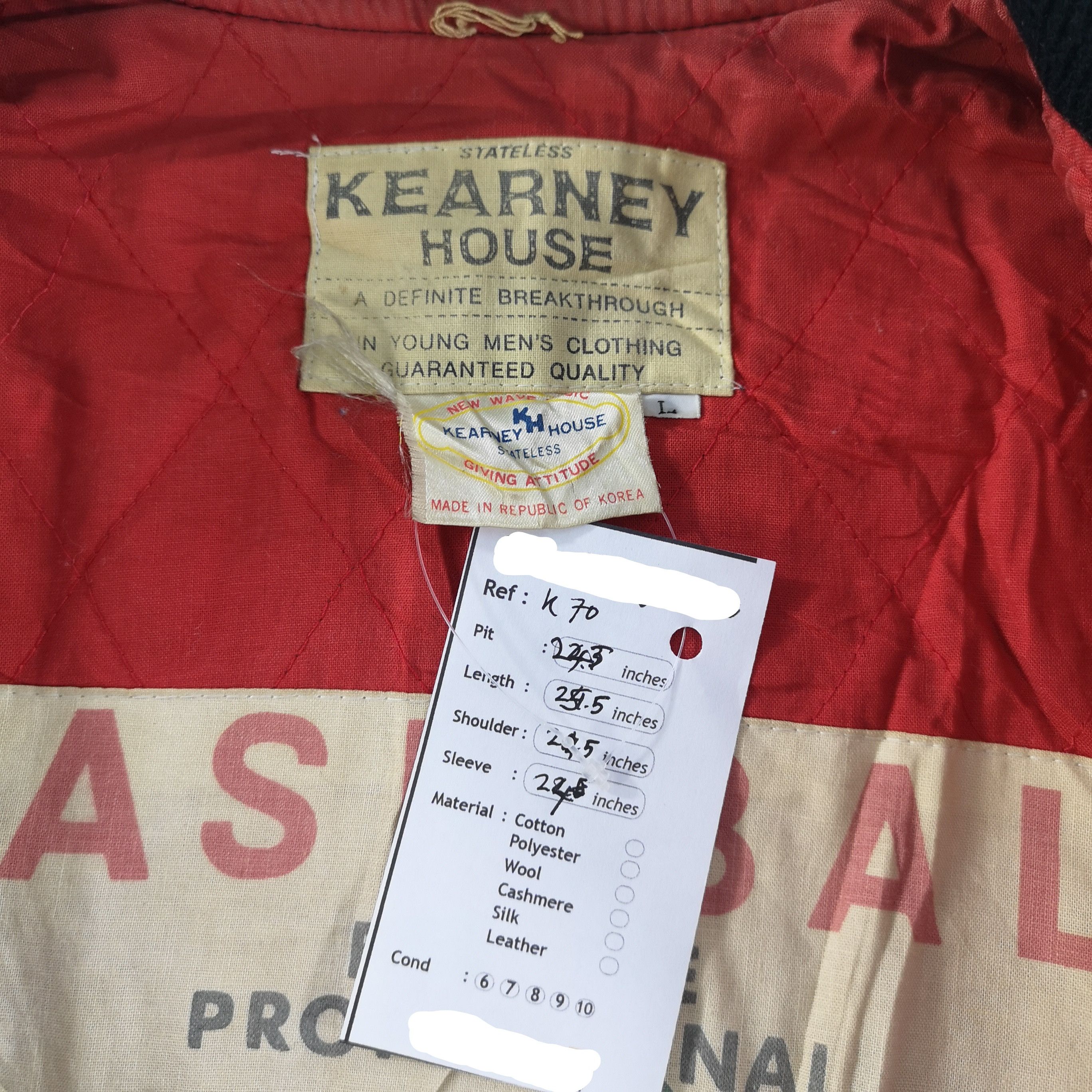 Vintage Fighter Kearney House Varsity Jacket