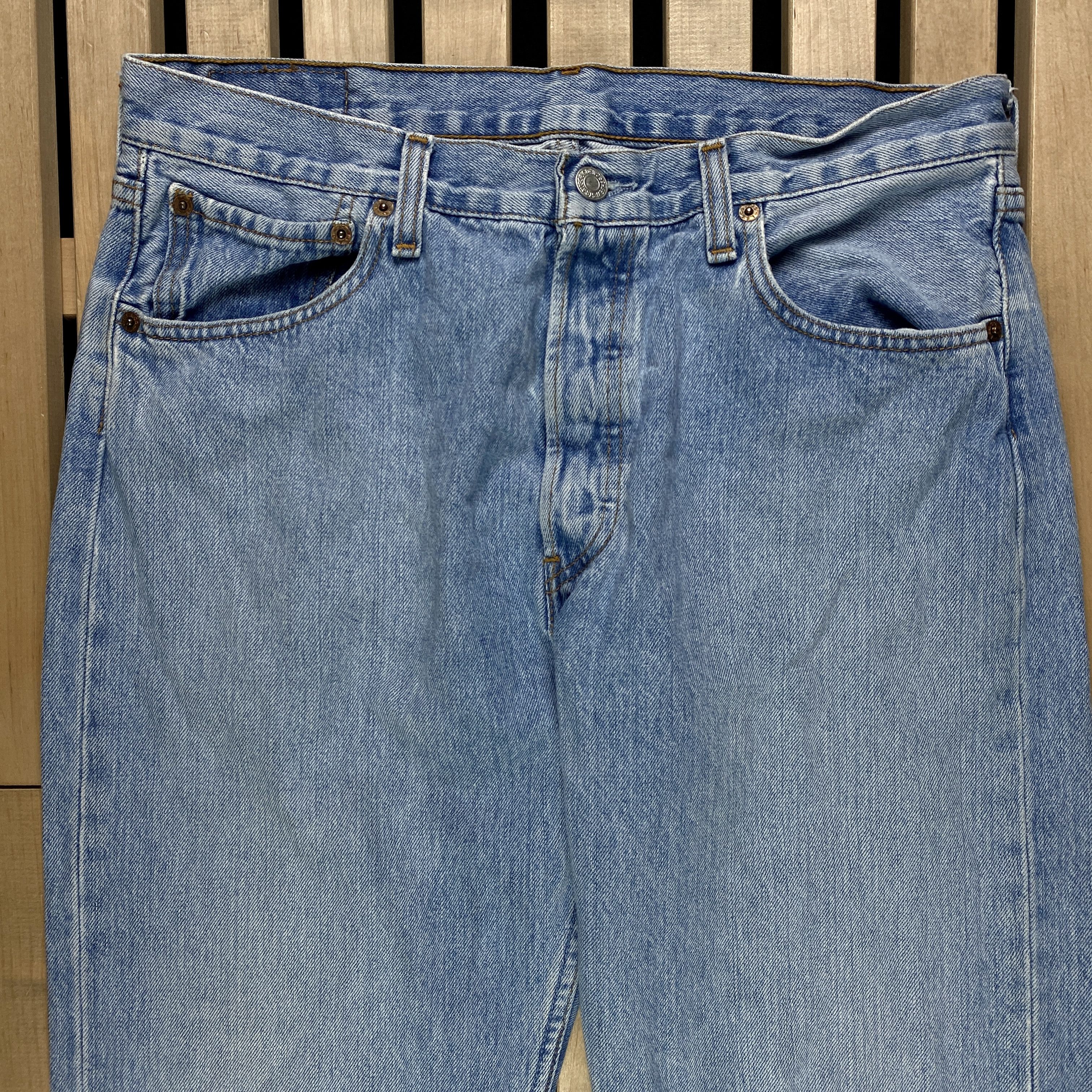 Levi's × Levi's Vintage Clothing × Vintage Mens Jeans Denim Levis 501 Vintage Size 34 Size US 34 / EU 50 - 2 Thumbnail