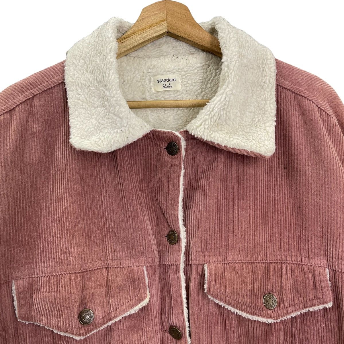Japanese Brand Unbrand Sherpa Corduroy Jacket Size M Size US M / EU 48-50 / 2 - 4 Thumbnail