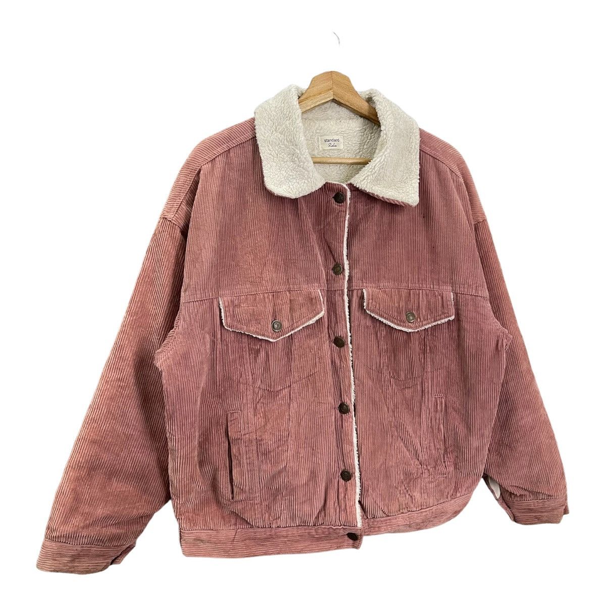 Japanese Brand Unbrand Sherpa Corduroy Jacket Size M Size US M / EU 48-50 / 2 - 2 Thumbnail