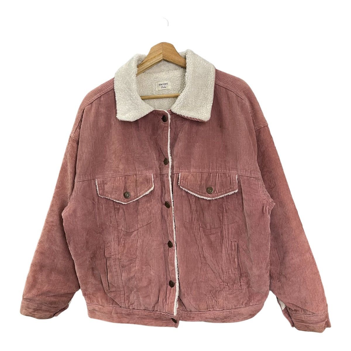 Japanese Brand Unbrand Sherpa Corduroy Jacket Size M Size US M / EU 48-50 / 2 - 3 Thumbnail