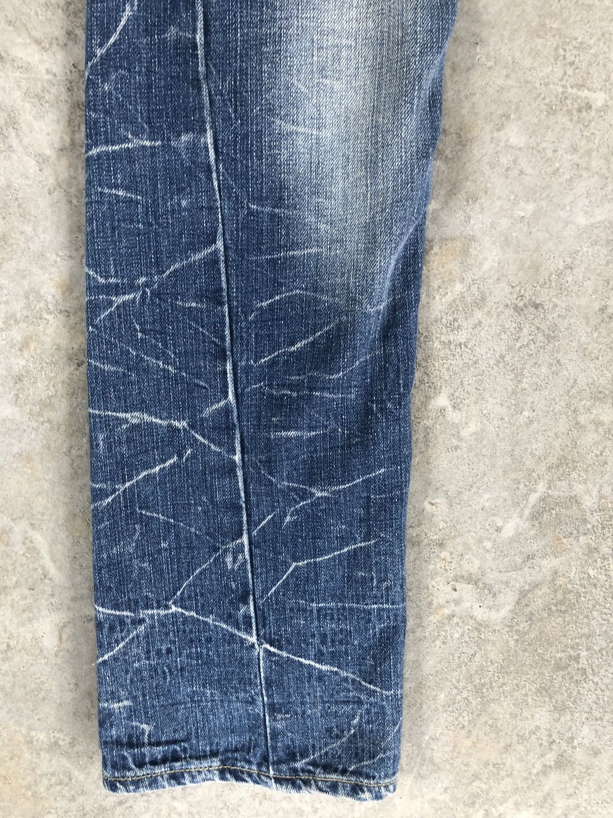 Hysteric Glamour Japanese Nylaus Double Waist Distressed Jeans Size US 31 - 6 Thumbnail