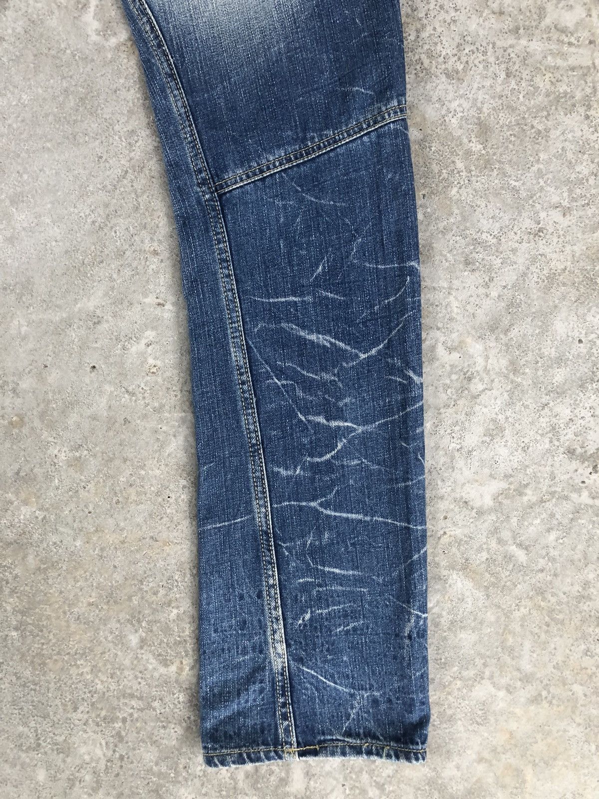 Hysteric Glamour Japanese Nylaus Double Waist Distressed Jeans Size US 31 - 12 Thumbnail