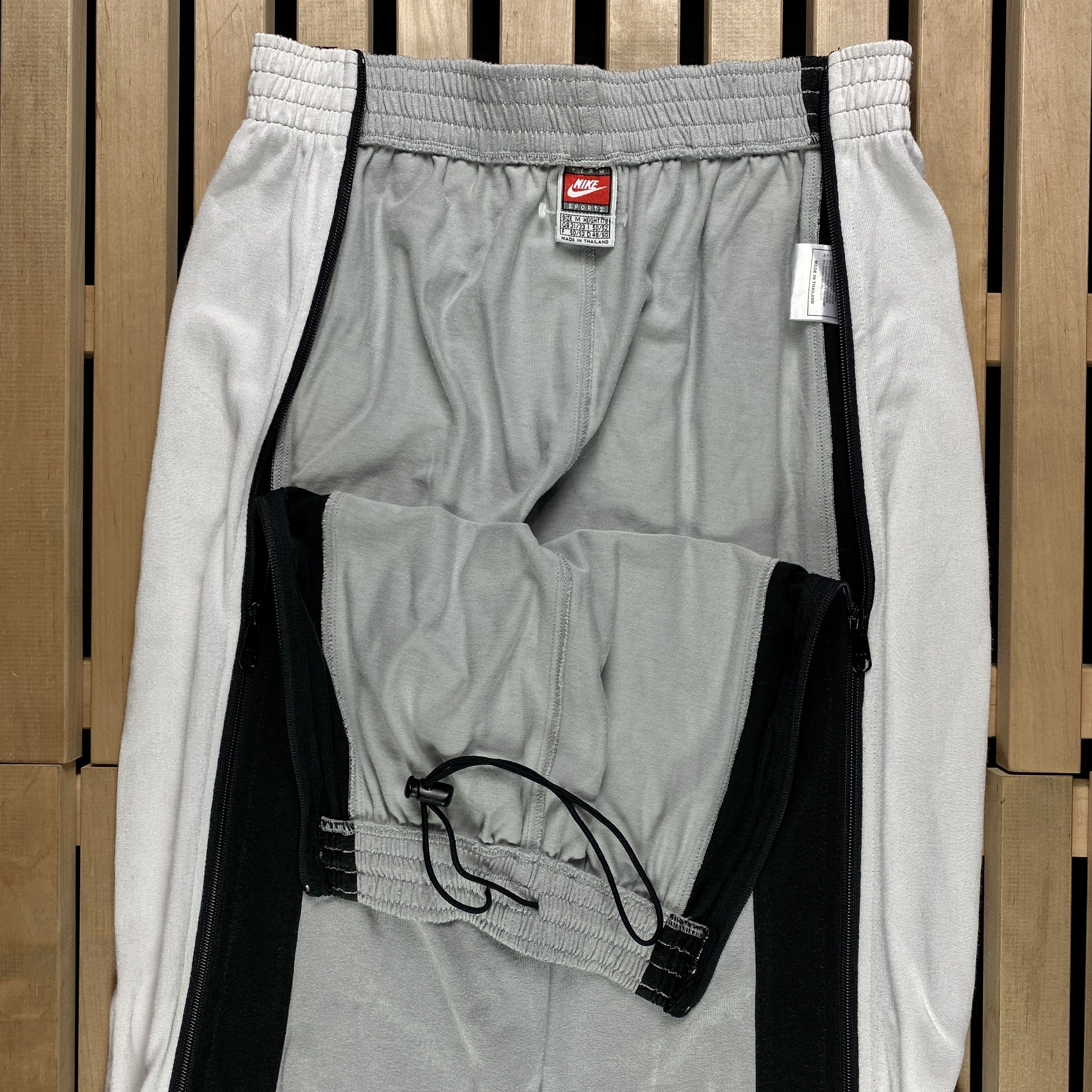 Nike × Vintage Mens Pants Tracksuit Trousers Nike Vintage Swoosh Size M Size US 32 / EU 48 - 4 Thumbnail