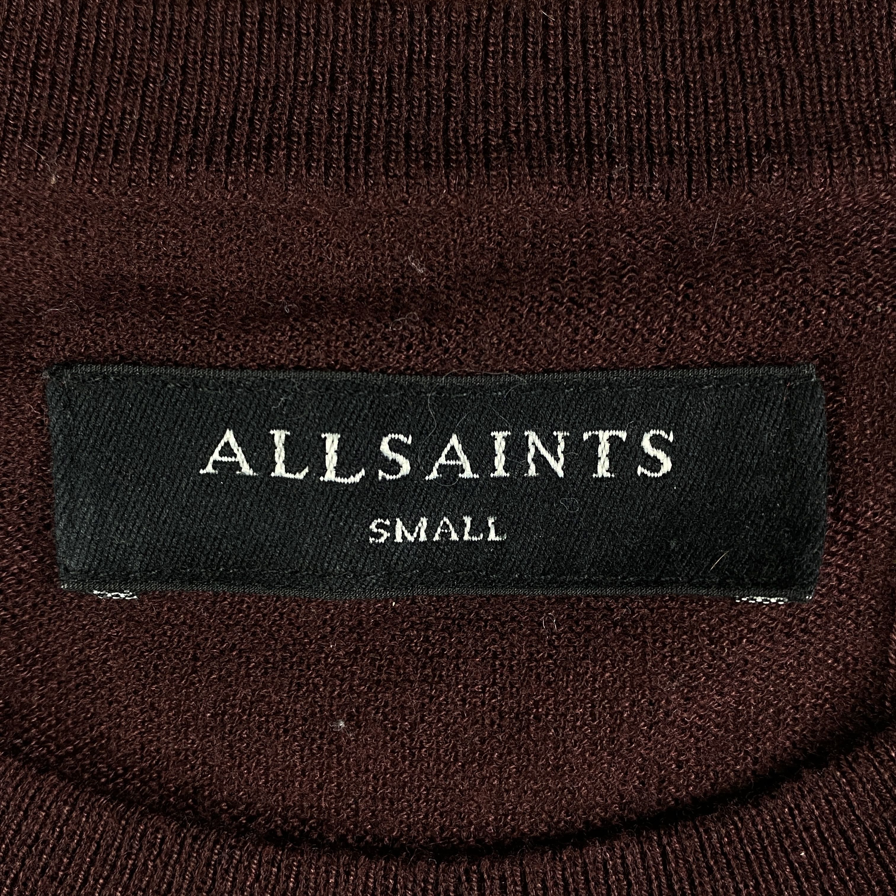 Allsaints Mens Sweater Jumper Allsaints Nomo Crew Size S Size US S / EU 44-46 / 1 - 4 Thumbnail