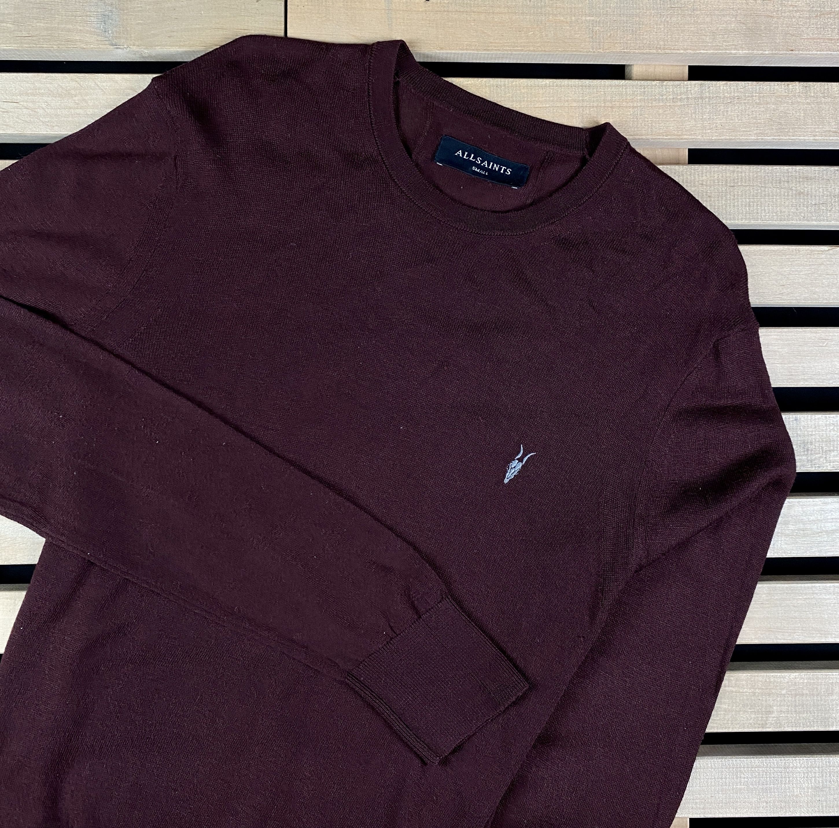 Allsaints Mens Sweater Jumper Allsaints Nomo Crew Size S Size US S / EU 44-46 / 1 - 2 Thumbnail