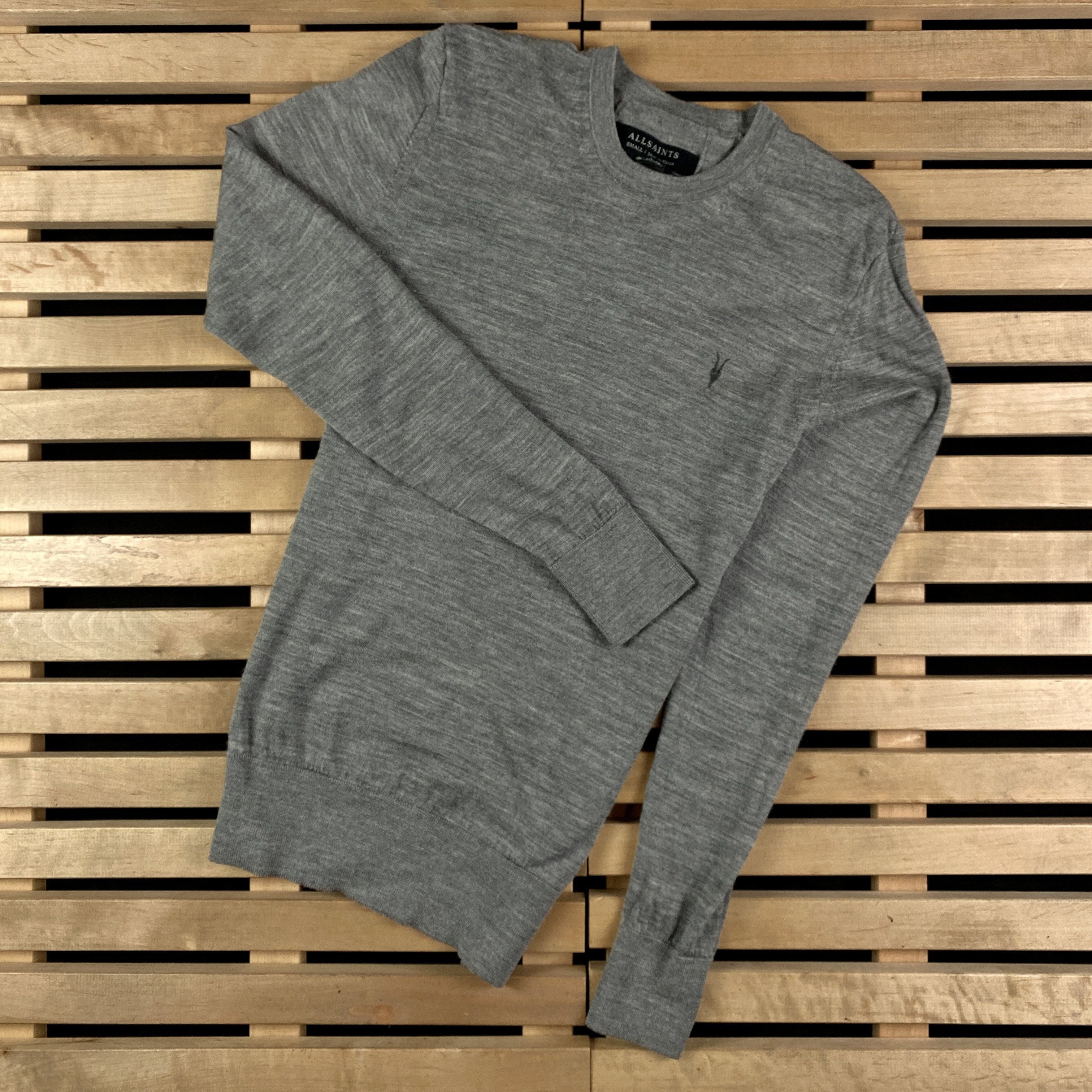 Allsaints Mens Wool Sweater Jumper Allsaints Size S Size US S / EU 44-46 / 1 - 1 Thumbnail