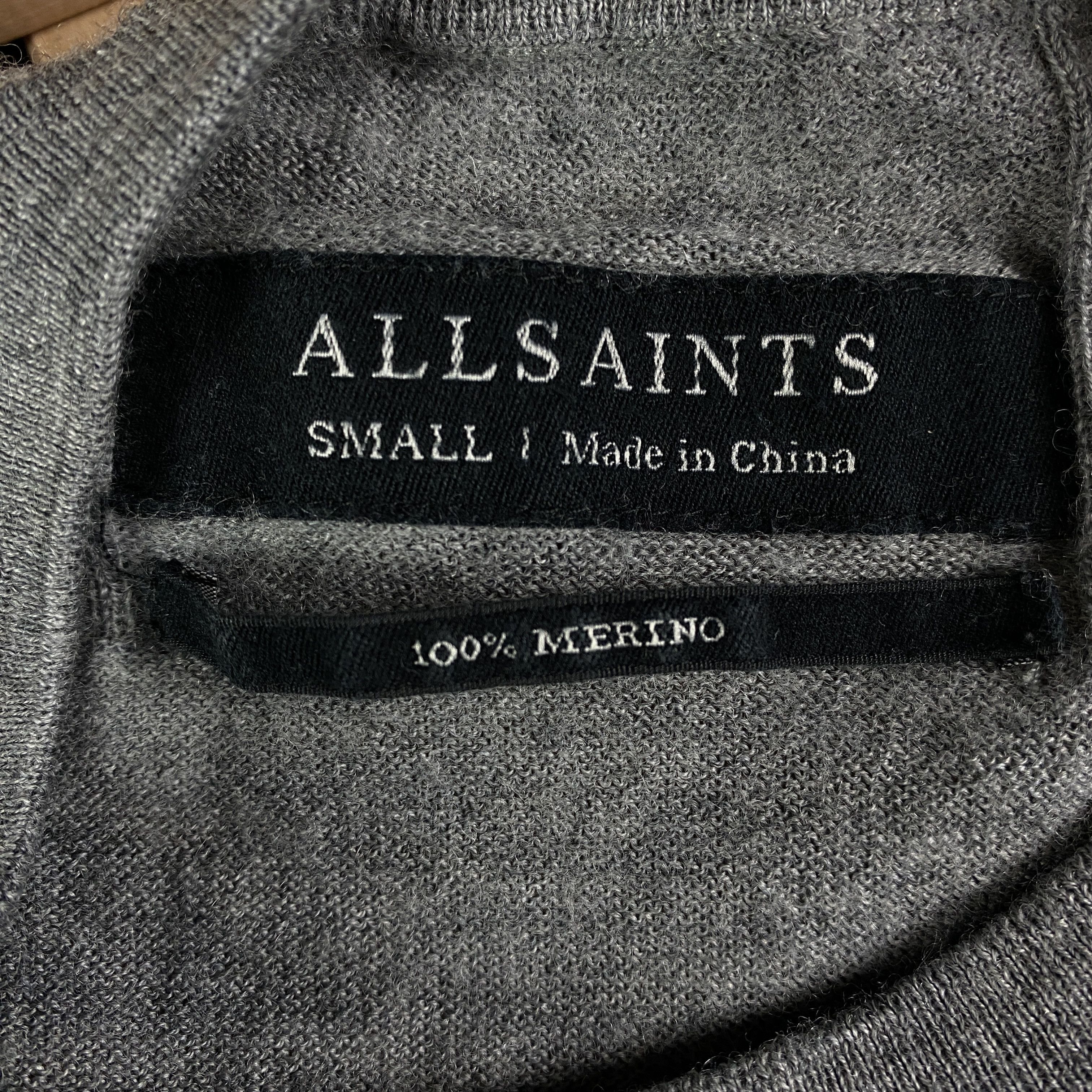 Allsaints Mens Wool Sweater Jumper Allsaints Size S Size US S / EU 44-46 / 1 - 4 Thumbnail