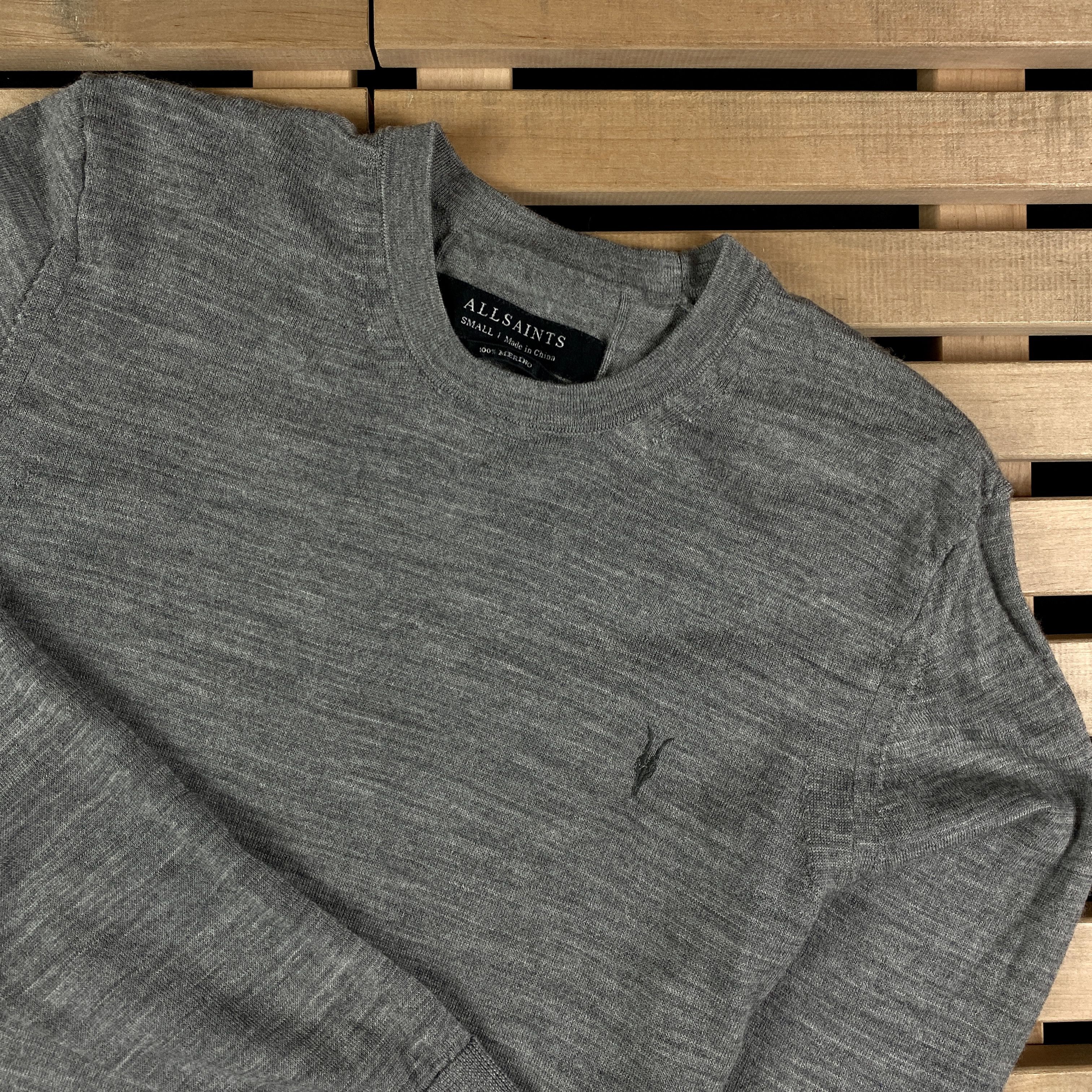 Allsaints Mens Wool Sweater Jumper Allsaints Size S Size US S / EU 44-46 / 1 - 2 Thumbnail
