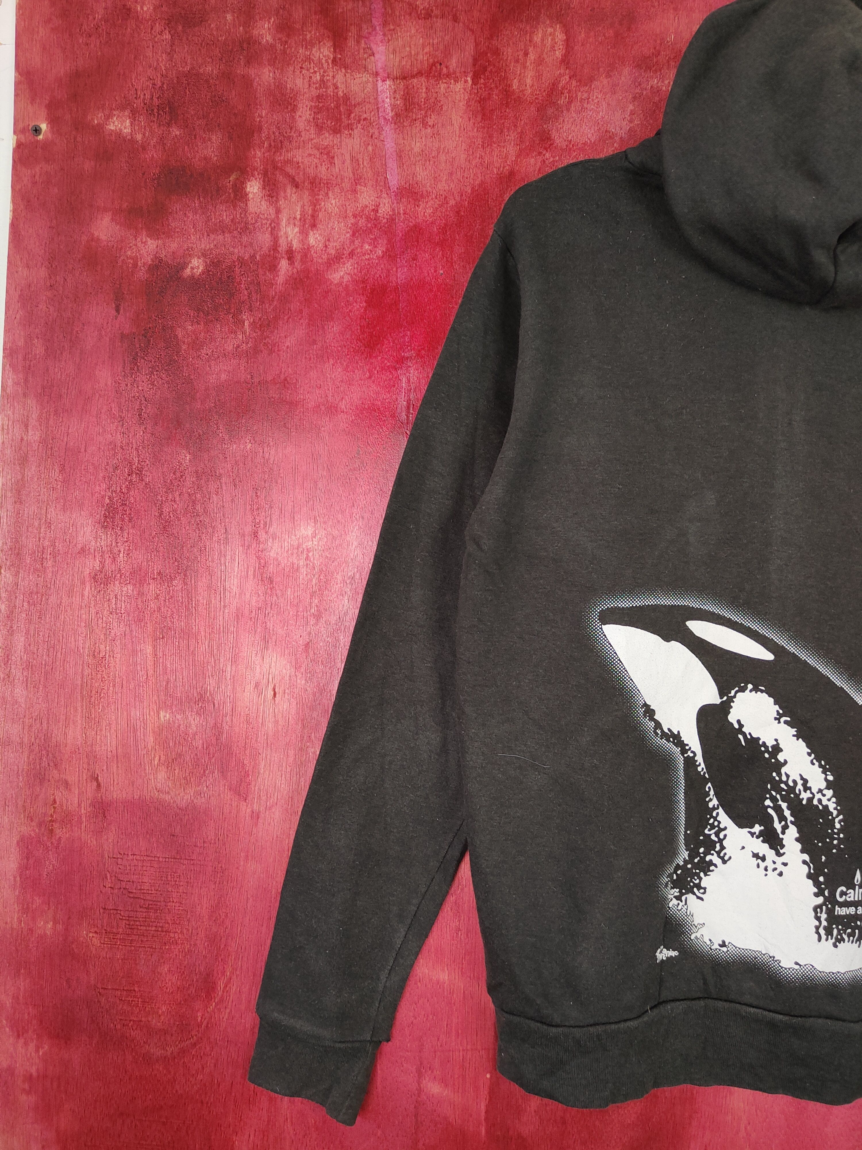 Japanese Brand RedBros wheel sea vintage Black Sweater hoodie #4929 Size US M / EU 48-50 / 2 - 3 Thumbnail