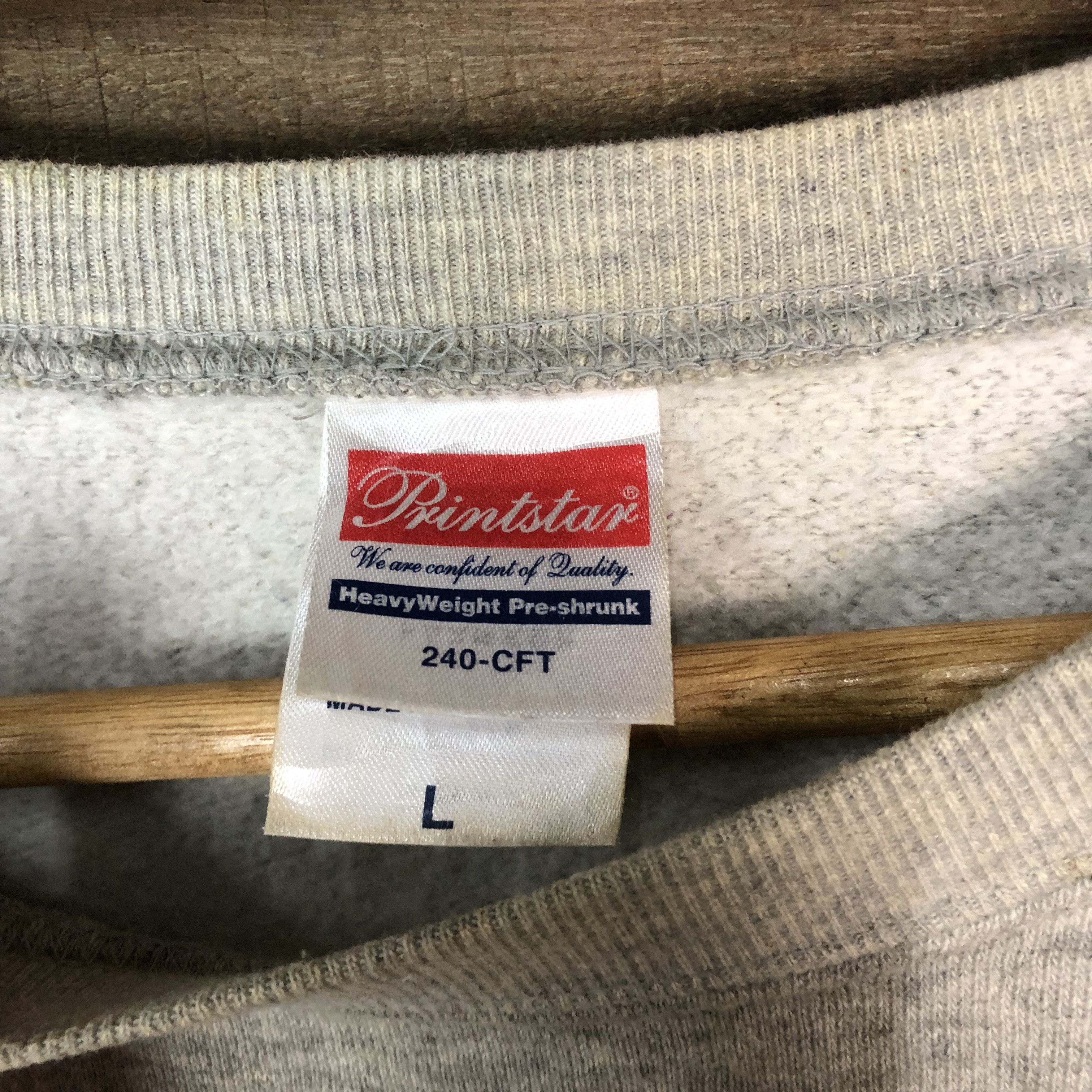 Vintage Bridgstone vintage Grey Sweatshirt #4730 Size US L / EU 52-54 / 3 - 8 Thumbnail