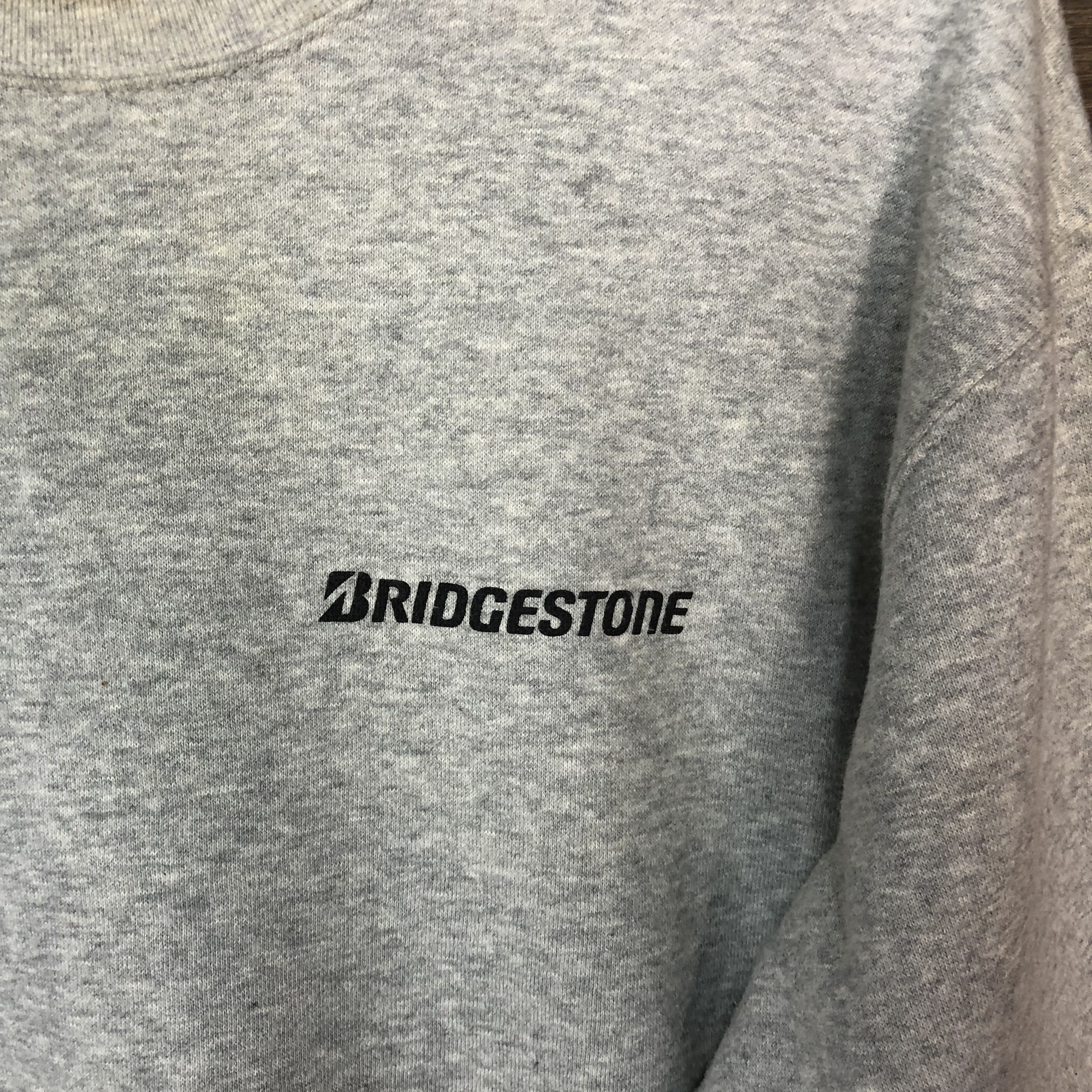 Vintage Bridgstone vintage Grey Sweatshirt #4730 Size US L / EU 52-54 / 3 - 7 Thumbnail