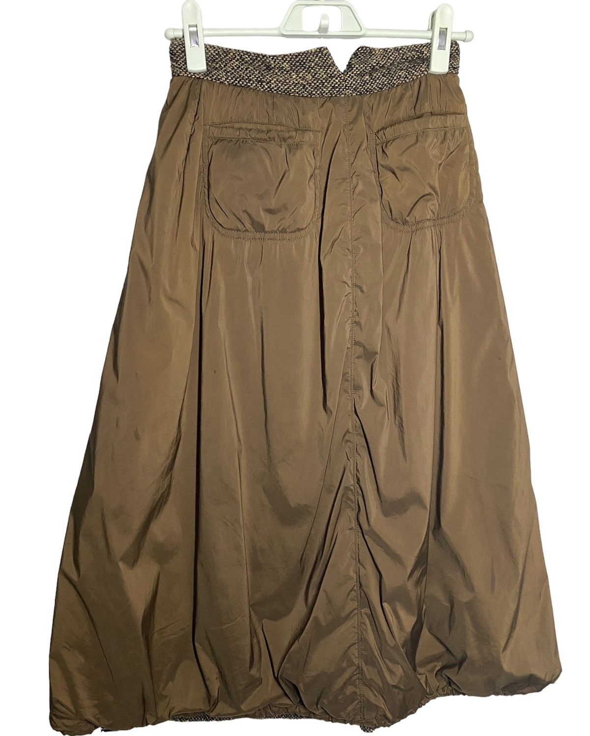 Hiroko Koshino Homme × Japanese Brand × Vintage Hiroko Koshino Polyester Skirt Size 26" / US 2 / IT 38 - 5 Thumbnail