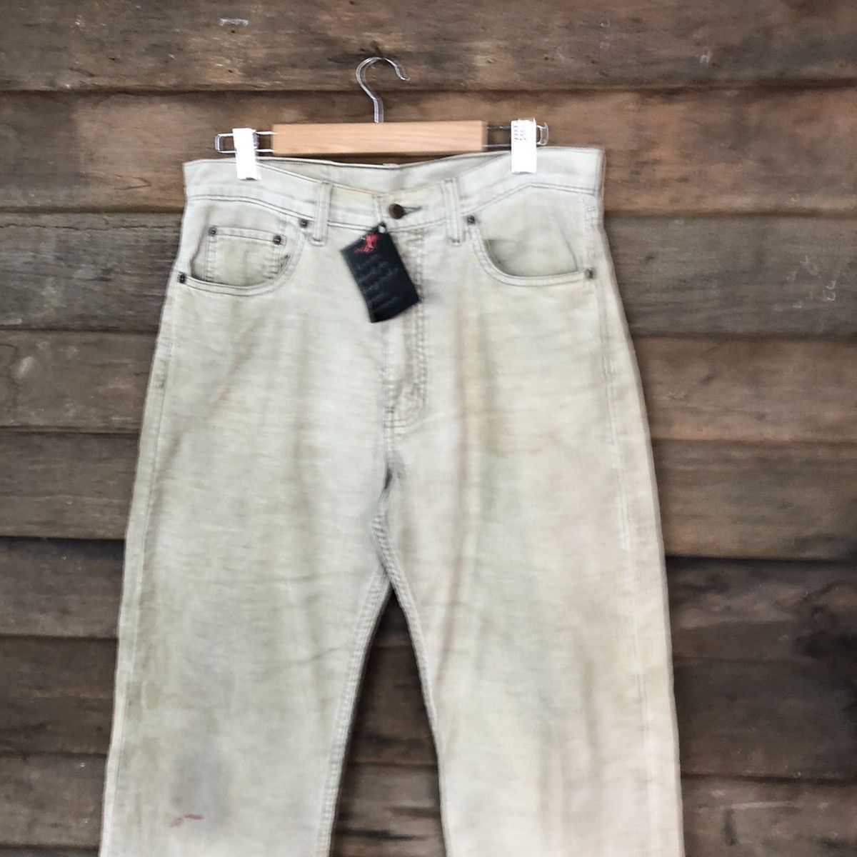 Levi's Levis Grey Corduroy vintage Pants #4653 Size US 30 / EU 46 - 2 Thumbnail