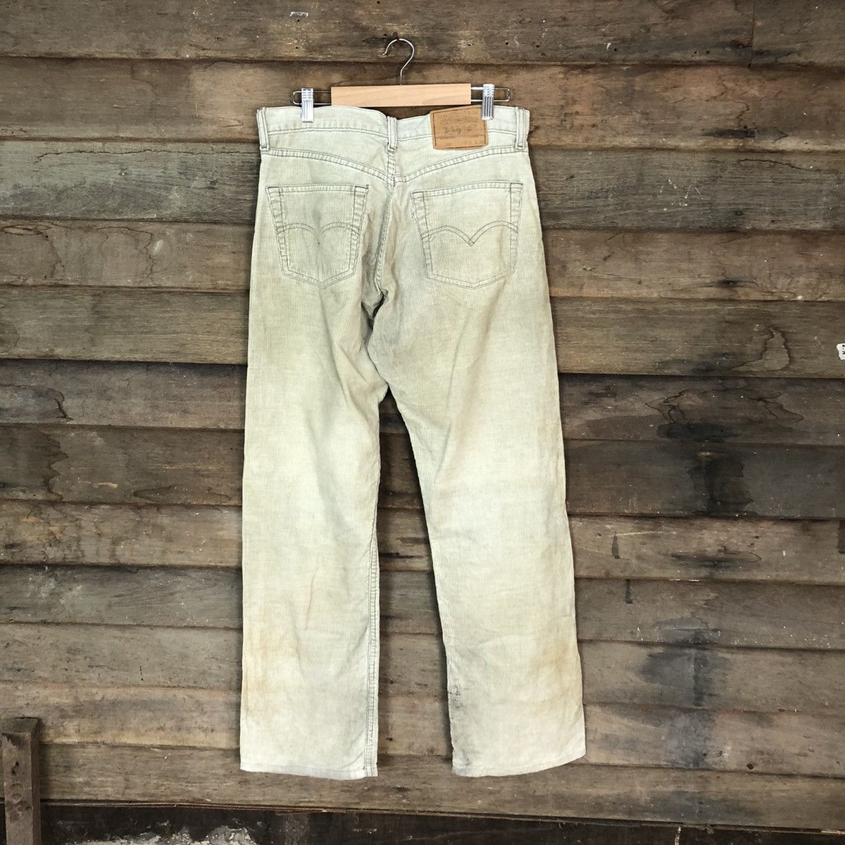 Levi's Levis Grey Corduroy vintage Pants #4653 Size US 30 / EU 46 - 11 Thumbnail
