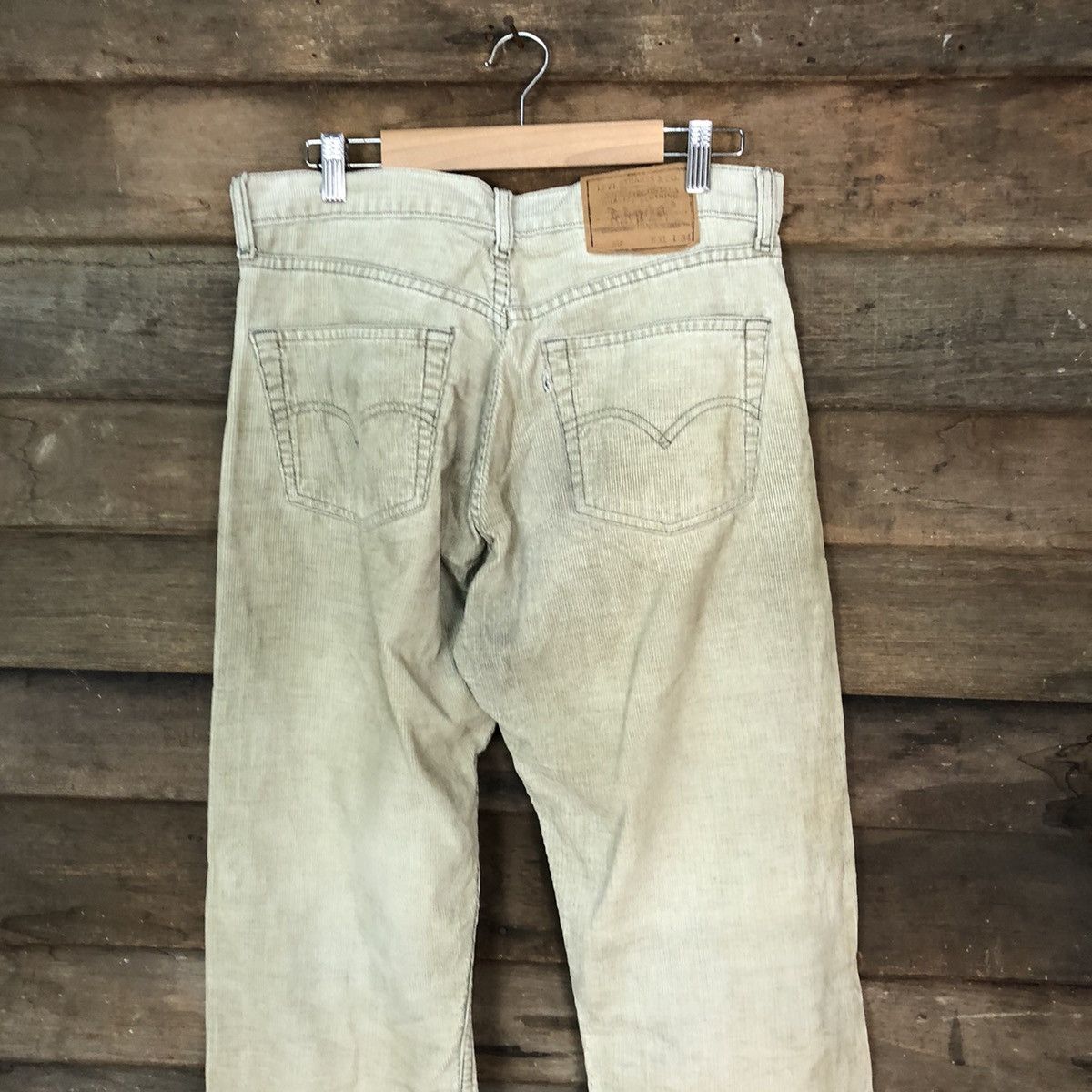 Levi's Levis Grey Corduroy vintage Pants #4653 Size US 30 / EU 46 - 12 Thumbnail
