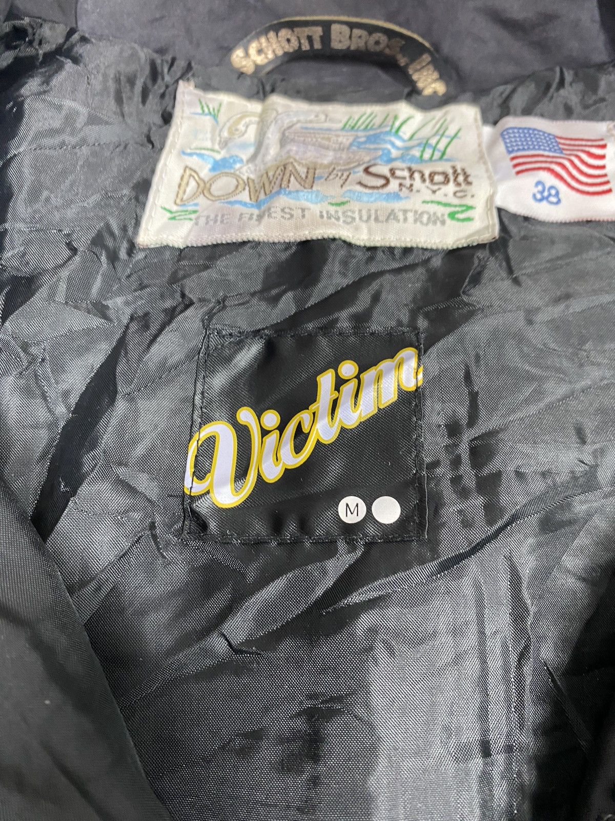 Schott Schott x Victim Puffer Jacket. J044 Size US M / EU 48-50 / 2 - 13 Thumbnail