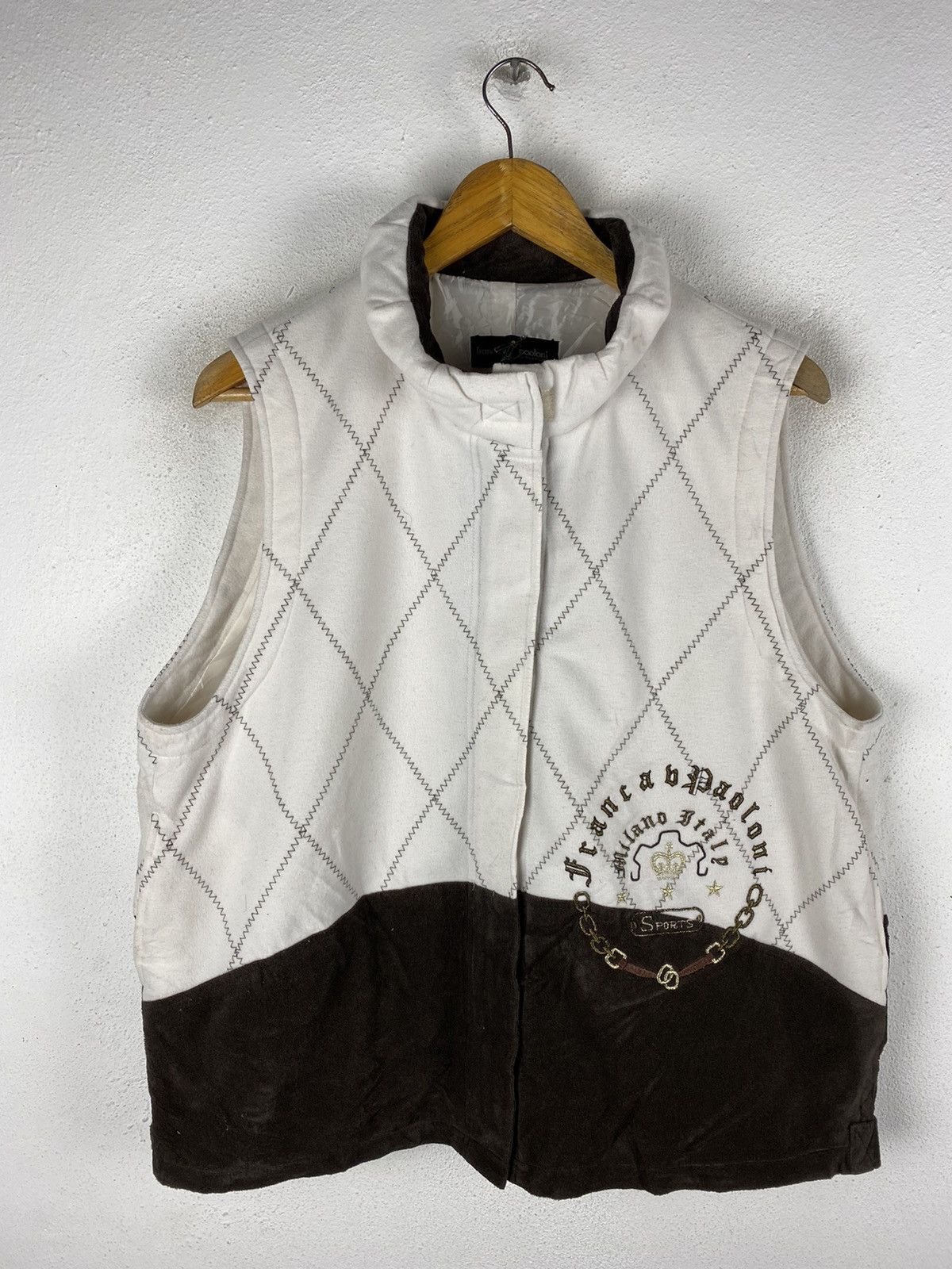Designer 🔥SALE🔥FRANCA V.PAOLONI MILANO ITALY VEST Size US M / EU 48-50 / 2 - 4 Thumbnail