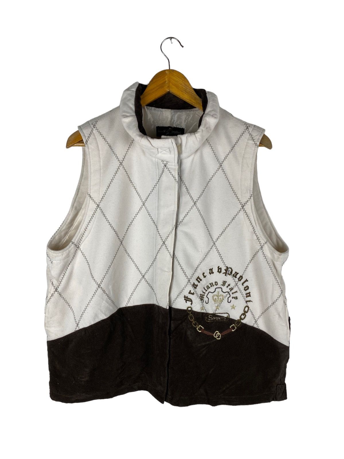 Designer 🔥SALE🔥FRANCA V.PAOLONI MILANO ITALY VEST Size US M / EU 48-50 / 2 - 1 Thumbnail