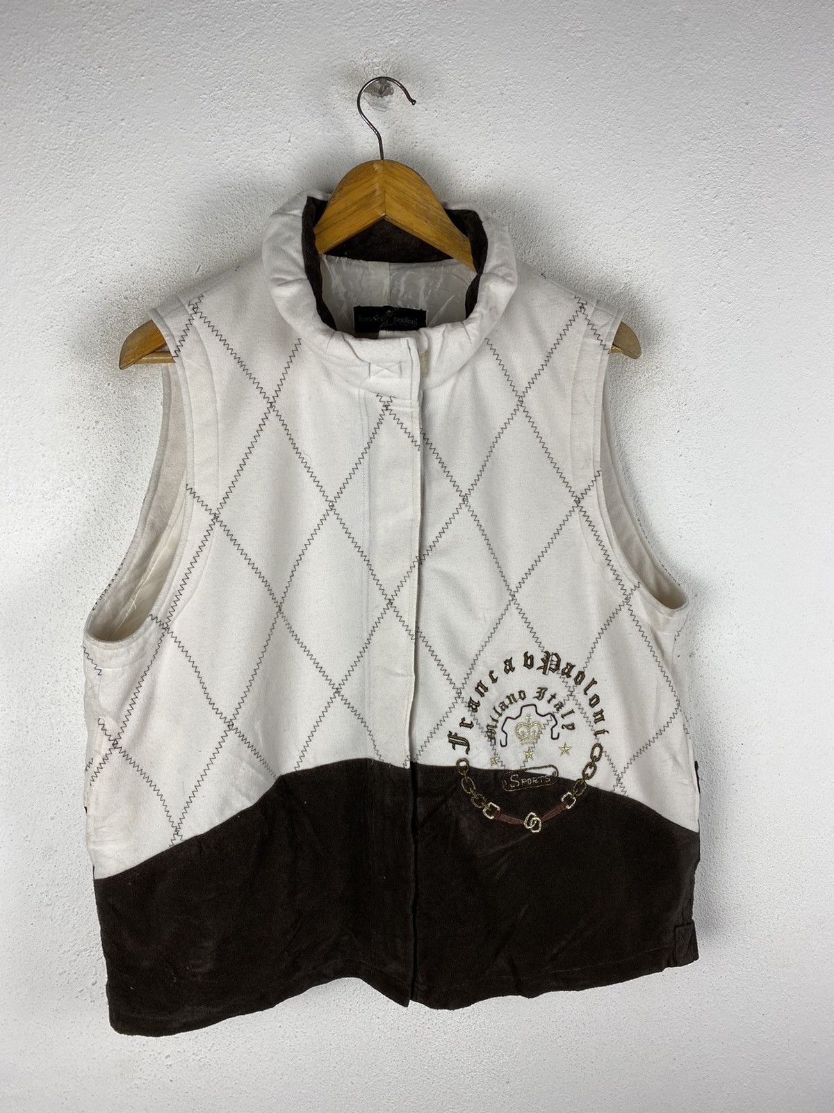 Designer 🔥SALE🔥FRANCA V.PAOLONI MILANO ITALY VEST Size US M / EU 48-50 / 2 - 3 Thumbnail