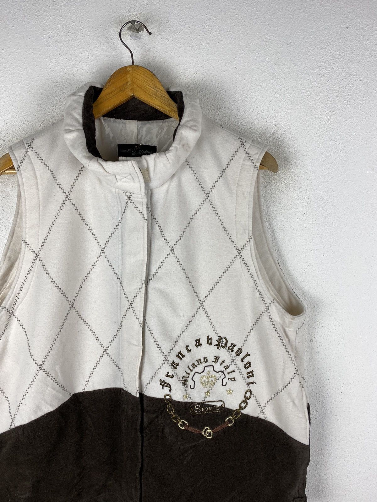 Designer 🔥SALE🔥FRANCA V.PAOLONI MILANO ITALY VEST Size US M / EU 48-50 / 2 - 5 Thumbnail