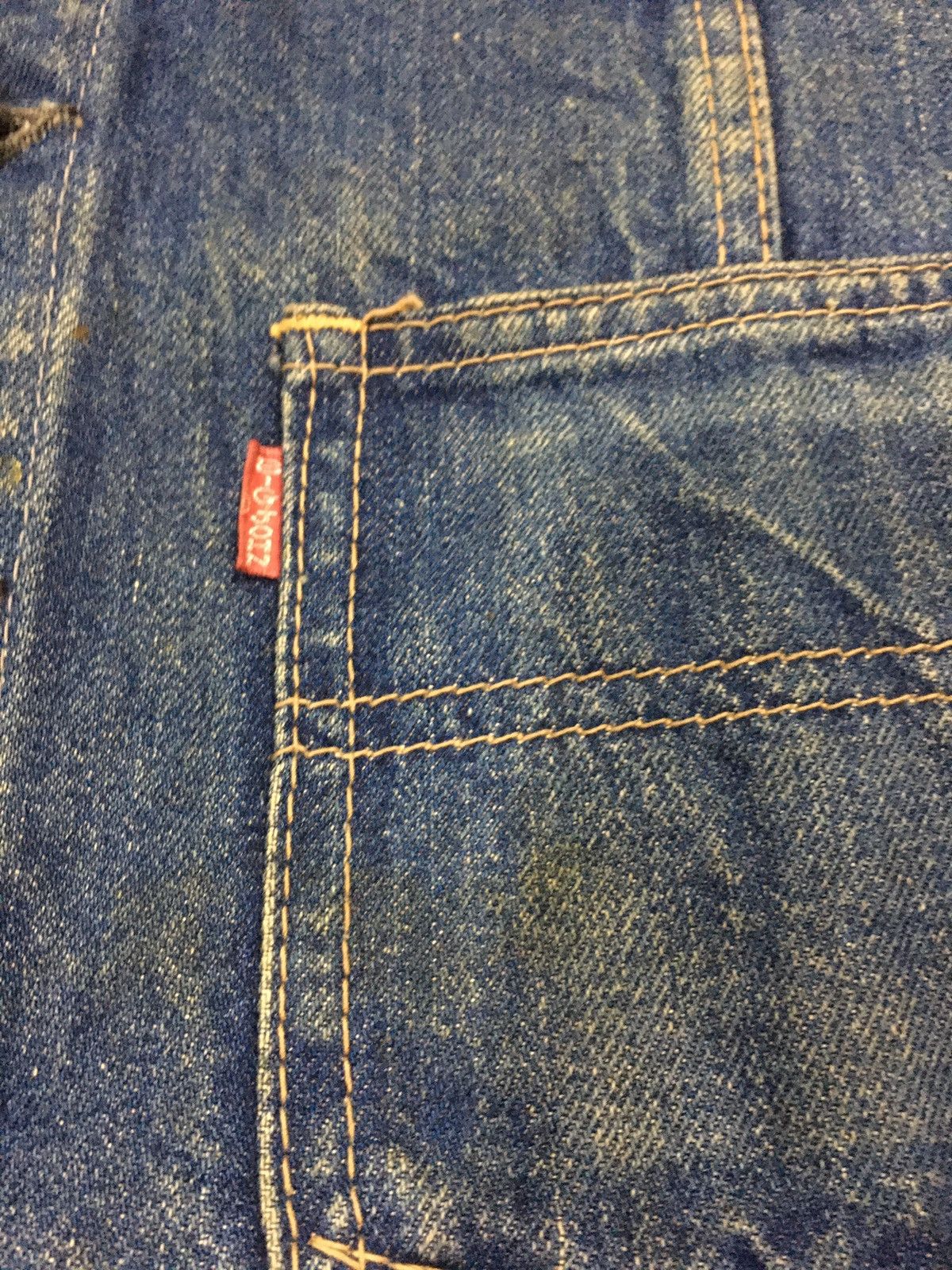 Big John × Vintage Vintage Bong John Thrashed Denim Vest Size US M / EU 48-50 / 2 - 7 Thumbnail