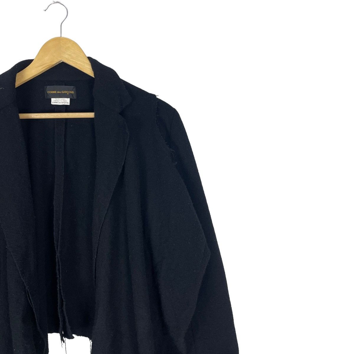 Comme des Garcons × Rei Kawakubo 🔥BEAUTIFUL DECONSTRUCTED CDG 2003 WOOL CARDIGAN KNOT JACKET Size M / US 6-8 / IT 42-44 - 6 Thumbnail