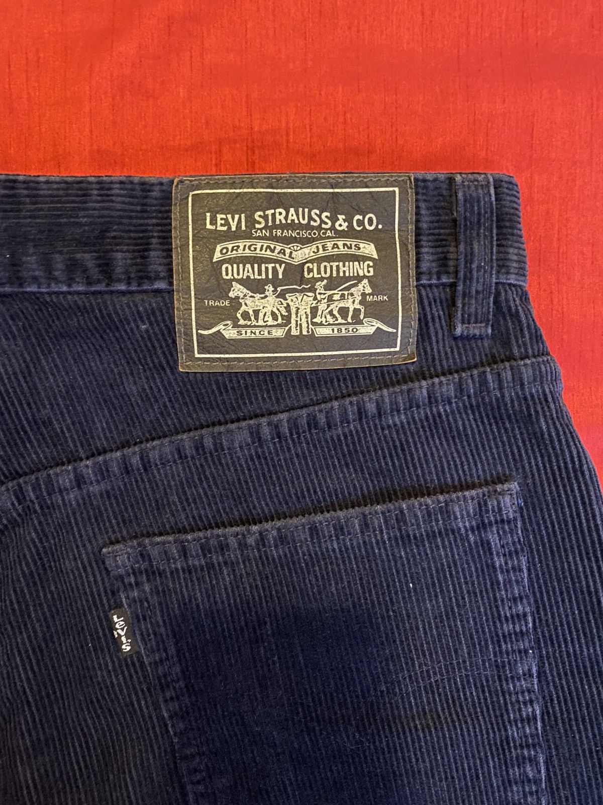 Levi's Levi’s vintage Men's corduroy pants black label Size US 30 / EU 46 - 2 Thumbnail