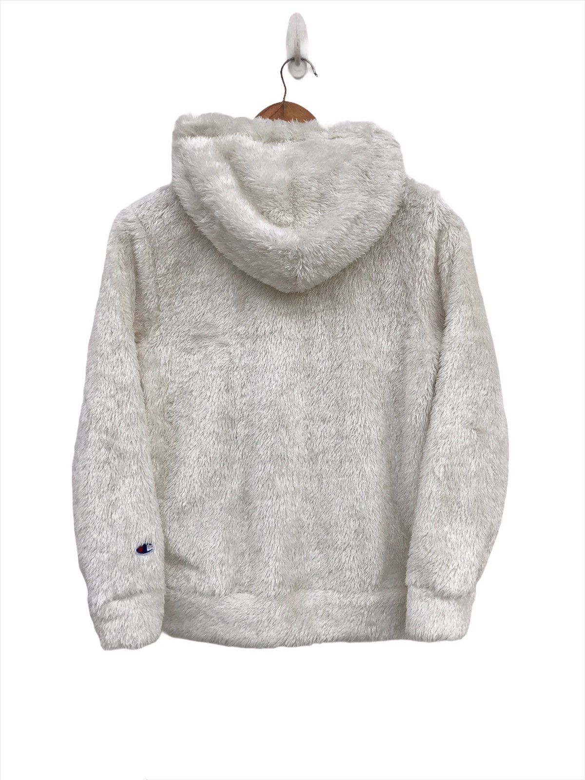 Champion Champion Fleece Fluffy Hoodie Jacket Grailed