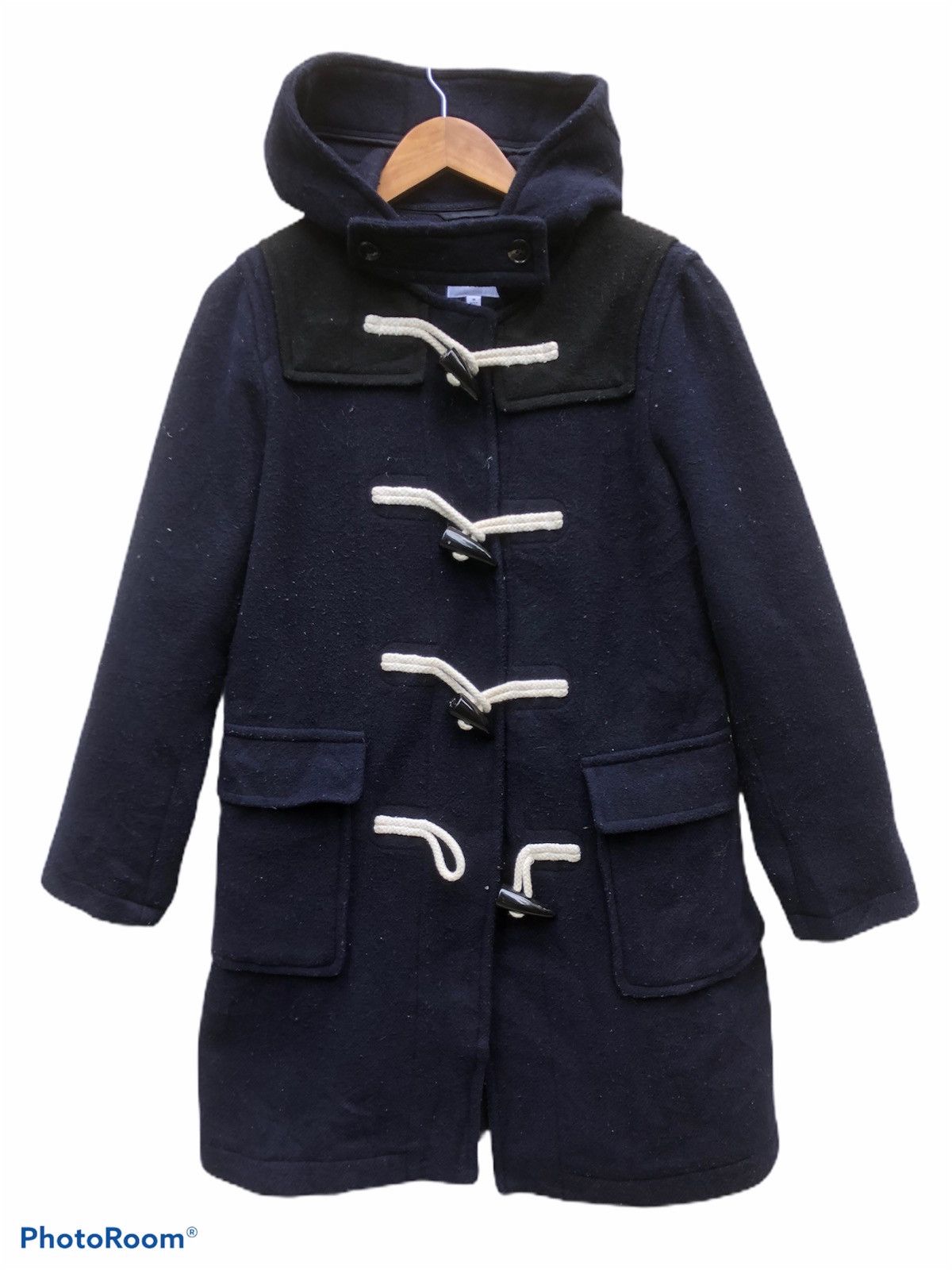 JW Anderson ❌FINAL DROP-Delete🔚 Duffle Long Wool Coat Navy J.W ANDERSON Size US M / EU 48-50 / 2 - 1 Thumbnail
