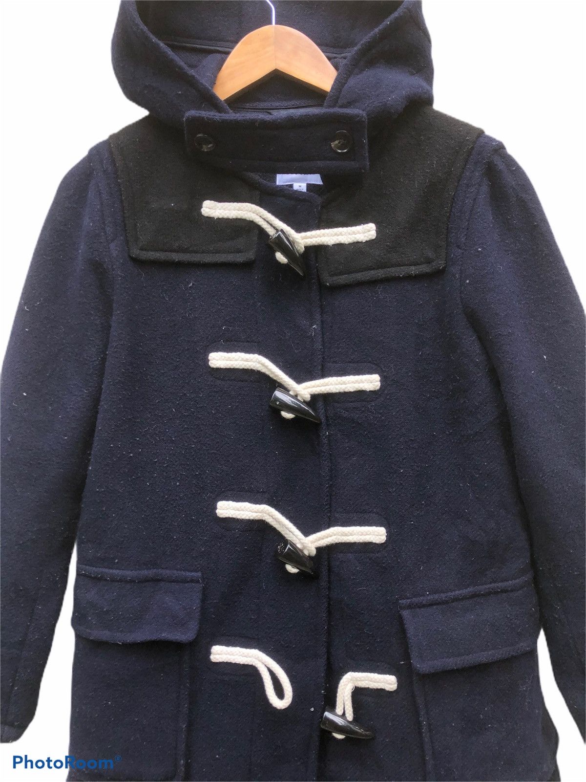JW Anderson ❌FINAL DROP-Delete🔚 Duffle Long Wool Coat Navy J.W ANDERSON Size US M / EU 48-50 / 2 - 3 Thumbnail