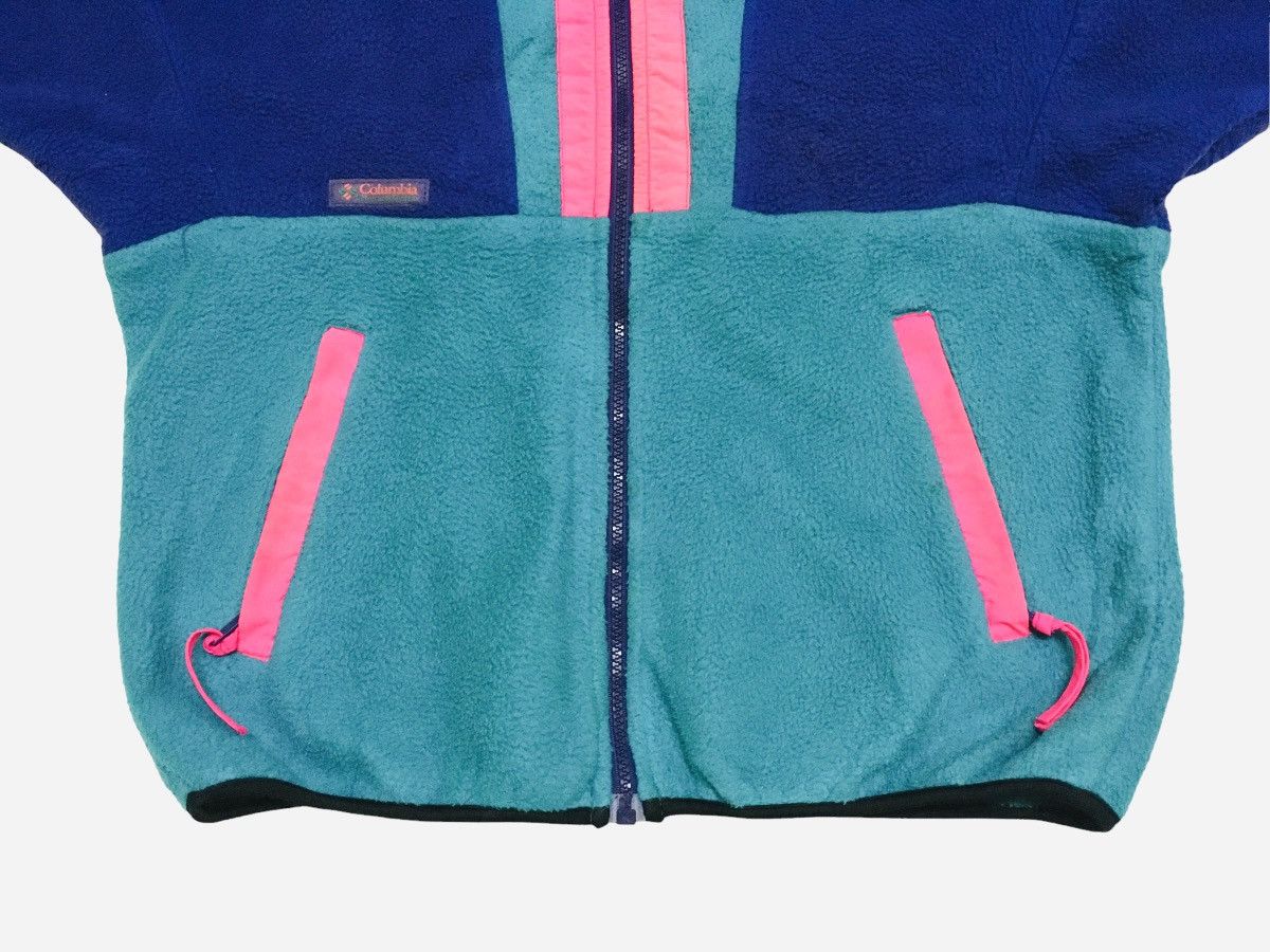 Columbia × Vintage Rare Design Vintage Brand Columbio Colourful Fleece 1990s Size US M / EU 48-50 / 2 - 3 Thumbnail