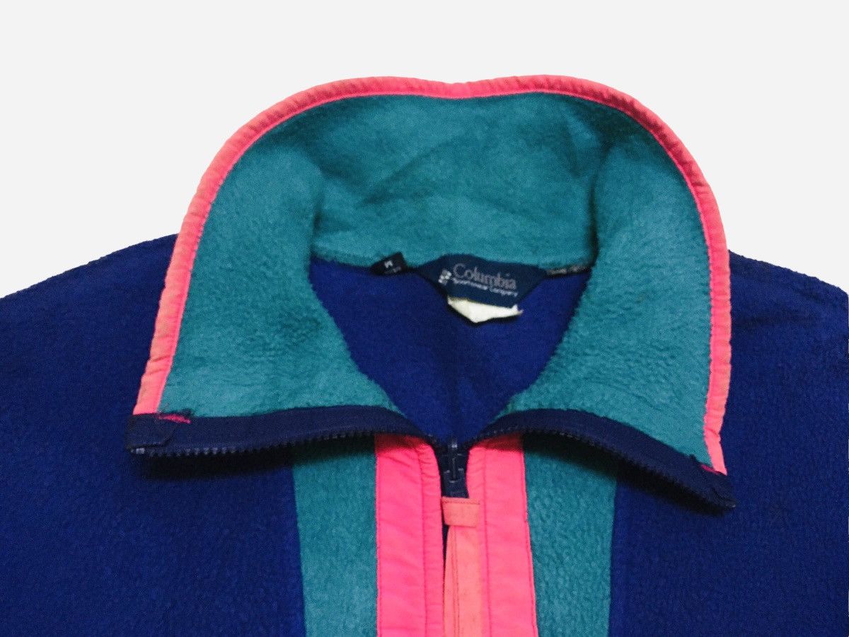 Columbia × Vintage Rare Design Vintage Brand Columbio Colourful Fleece 1990s Size US M / EU 48-50 / 2 - 6 Thumbnail