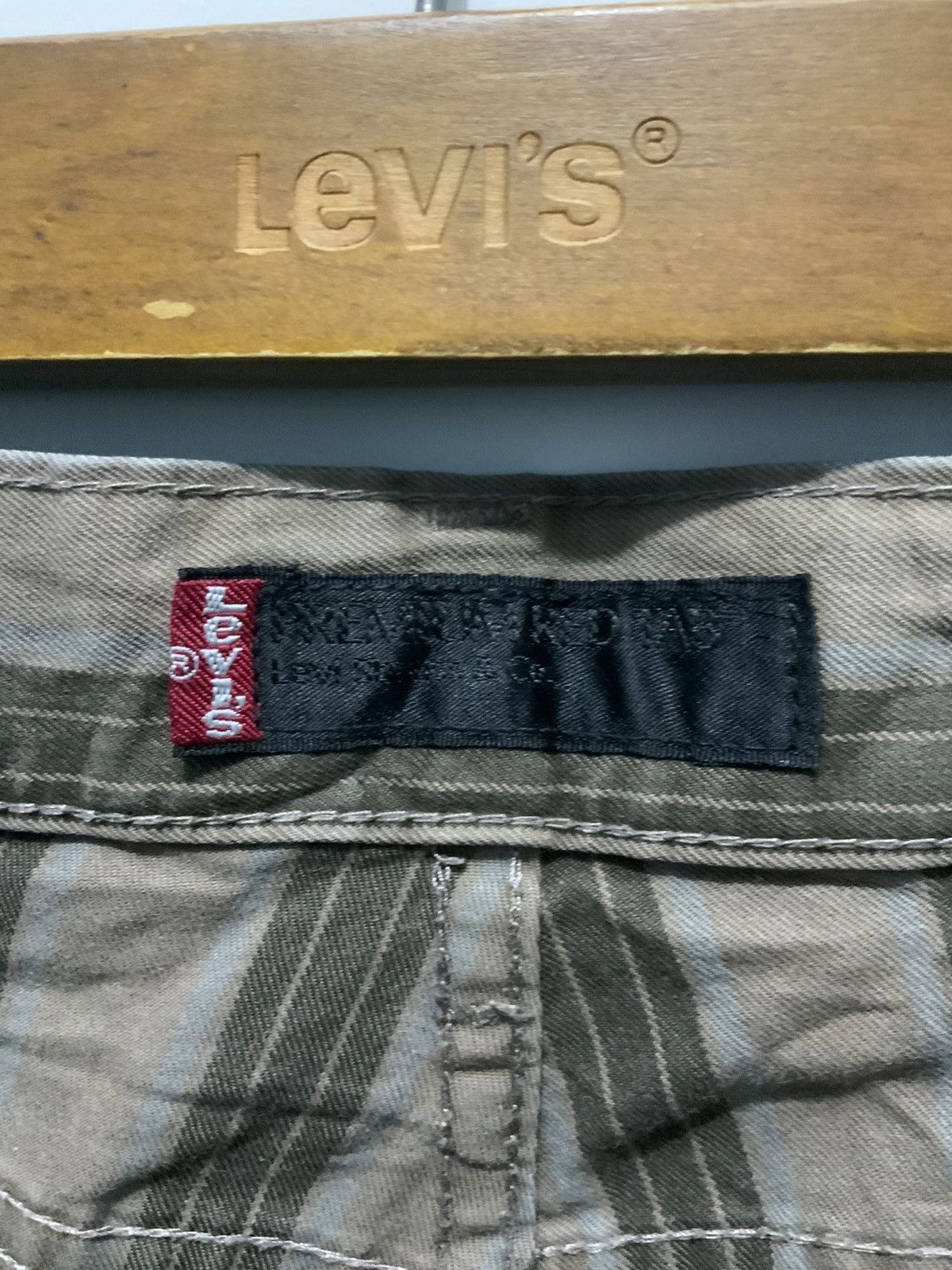 Levi's Levi Strauss & co Striped Japan Denim Jeans Size US 30 / EU 46 - 16 Thumbnail
