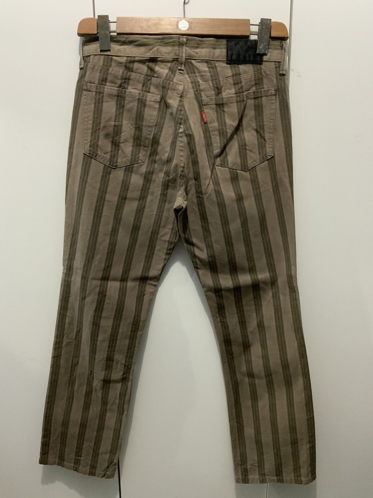 Levi's Levi Strauss & co Striped Japan Denim Jeans Size US 30 / EU 46 - 2 Thumbnail