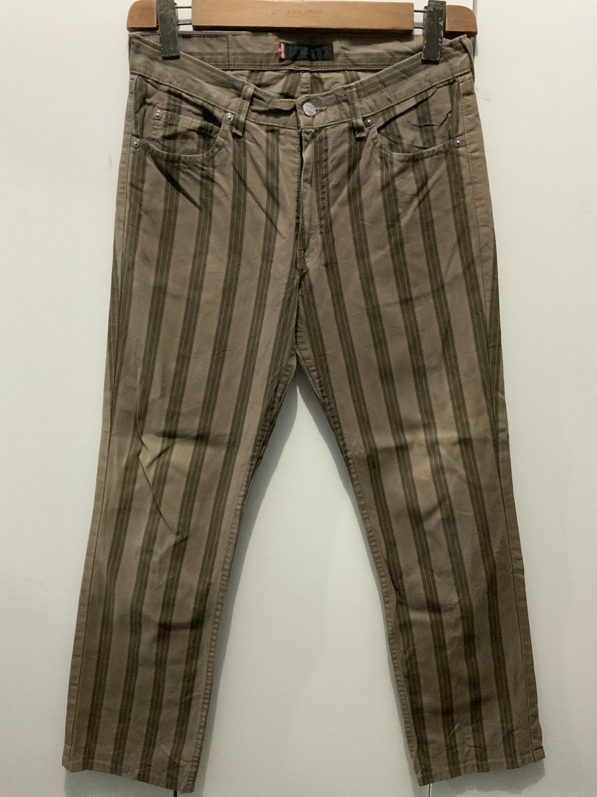 Levi's Levi Strauss & co Striped Japan Denim Jeans Size US 30 / EU 46 - 1 Thumbnail