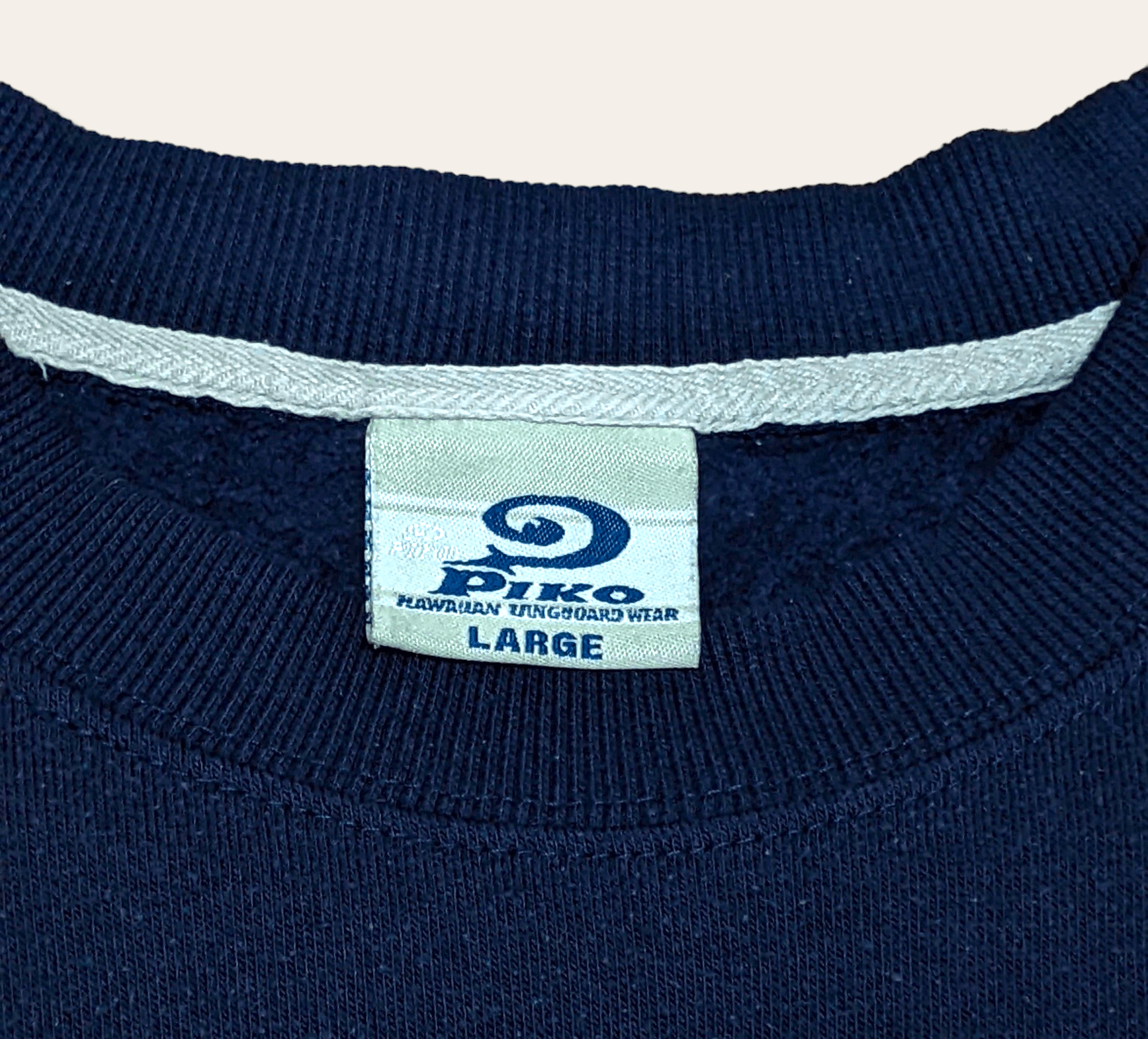 Billabong × Vintage Vintage 90s Piko Hawaii Surfboards Logo Spellout Sweatshirt Size US L / EU 52-54 / 3 - 9 Thumbnail