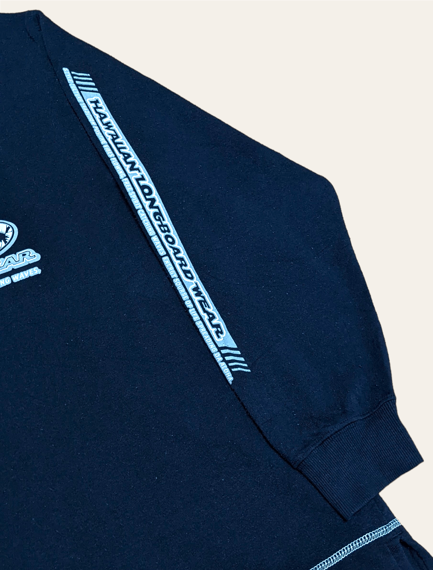 Billabong × Vintage Vintage 90s Piko Hawaii Surfboards Logo Spellout Sweatshirt Size US L / EU 52-54 / 3 - 6 Thumbnail