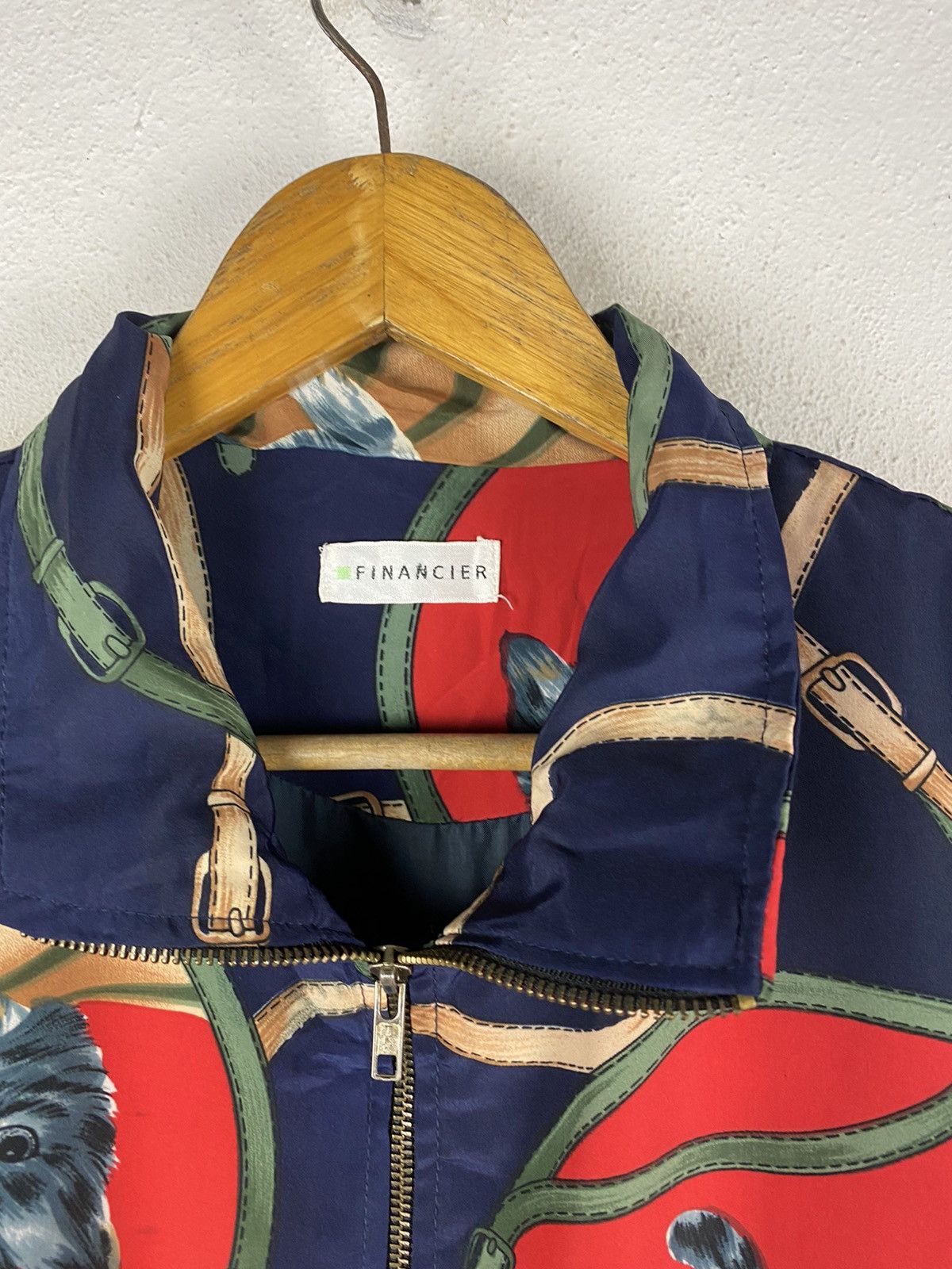 If Six Was Nine 🔥SALE🔥FINANCIER SILK BOMBER JACKET FULLPRINTS Size US L / EU 52-54 / 3 - 7 Thumbnail