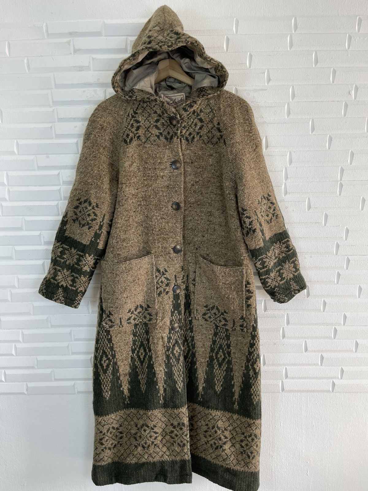 Woolrich Woolen Mills 🔥RARE Vintage 80’s Woolrich Virgin Wool Aztec Made in USA Size US S / EU 44-46 / 1 - 2 Thumbnail