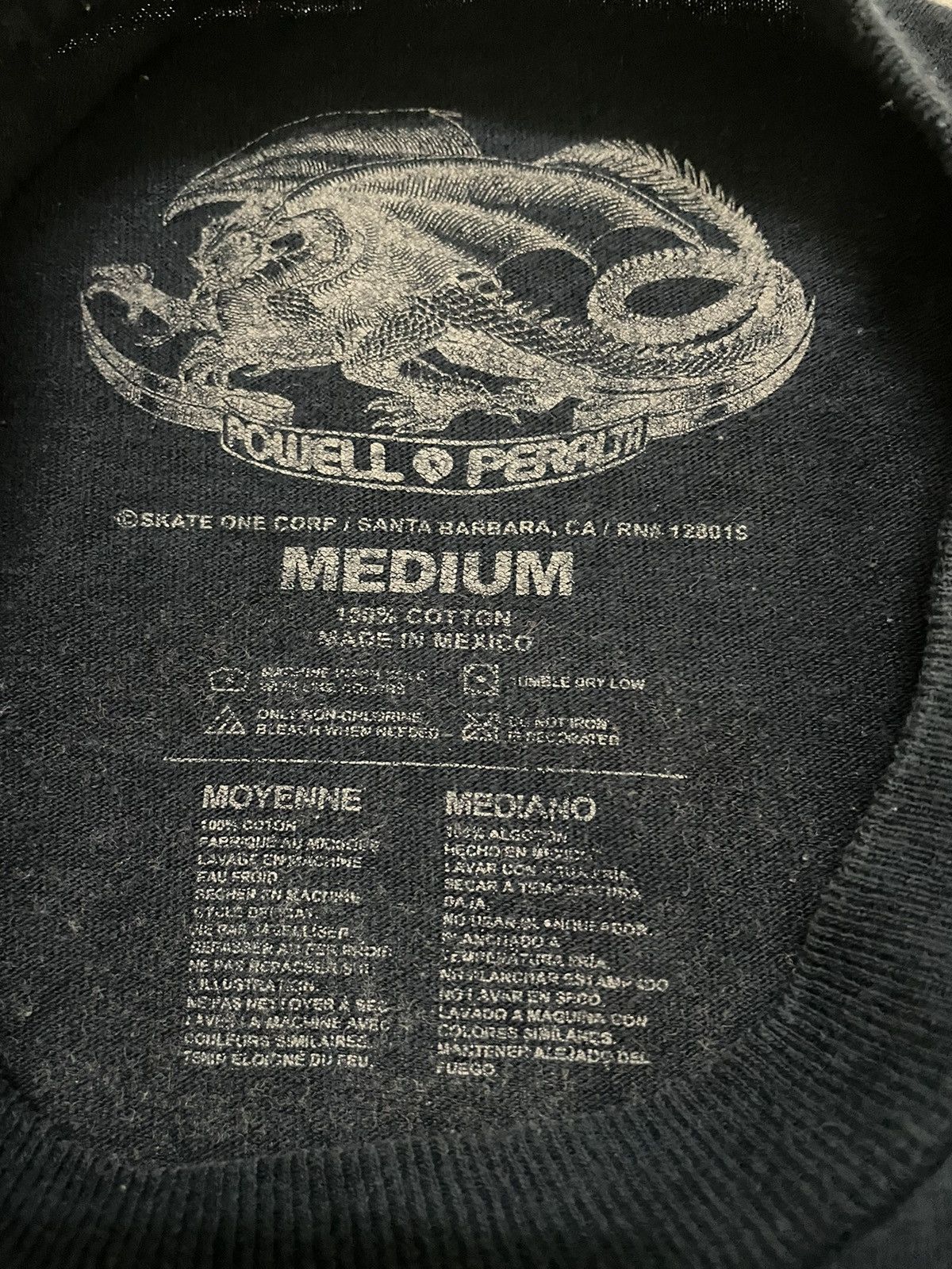 Vintage Powell Paralta Skull Skateboard T.Shirt Size US M / EU 48-50 / 2 - 6 Thumbnail