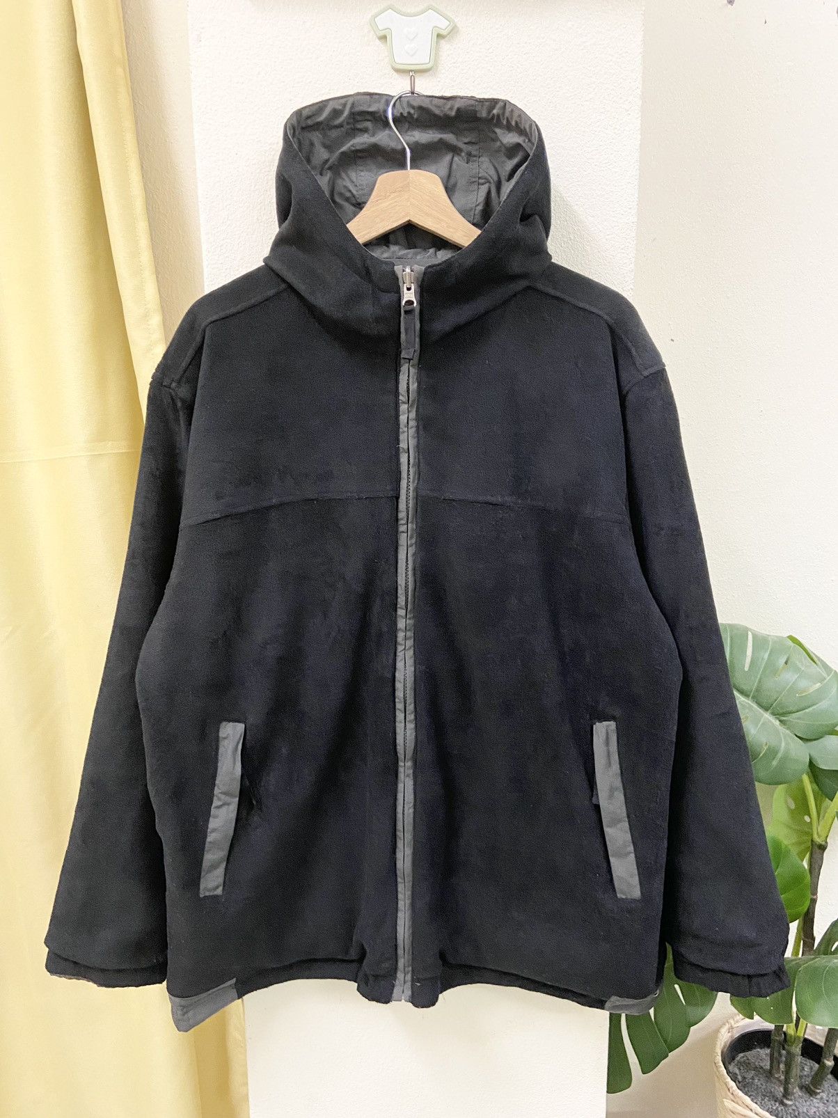Japanese Brand Vintage Ficce Collezione Riversible Fleece Jacket Size US L / EU 52-54 / 3 - 2 Thumbnail