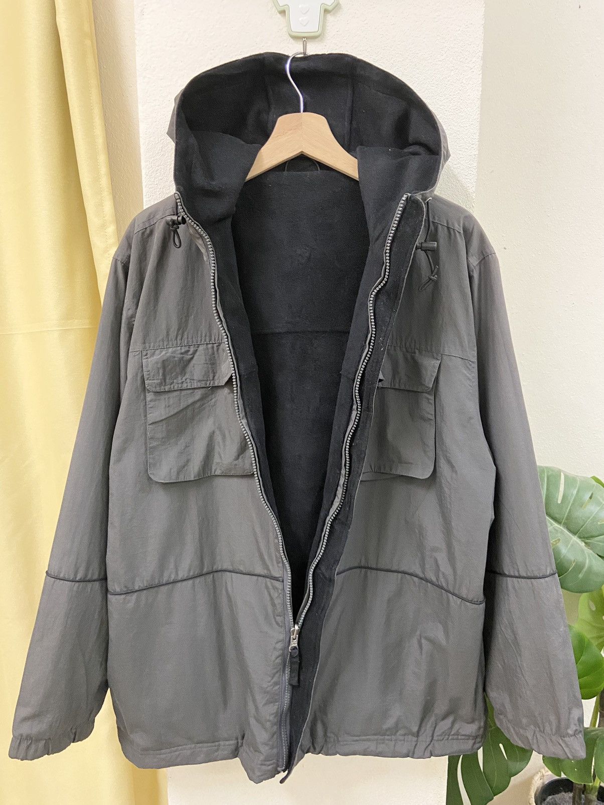 Japanese Brand Vintage Ficce Collezione Riversible Fleece Jacket Size US L / EU 52-54 / 3 - 11 Thumbnail