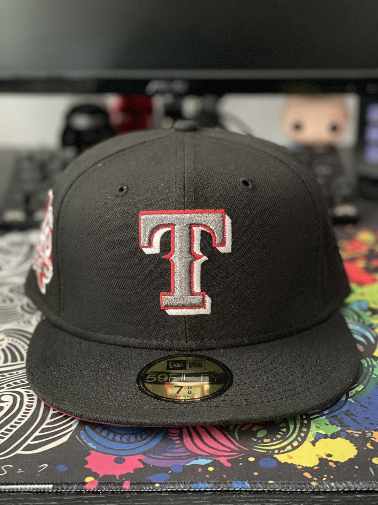 Rework Texas Rangers Tube Top - M