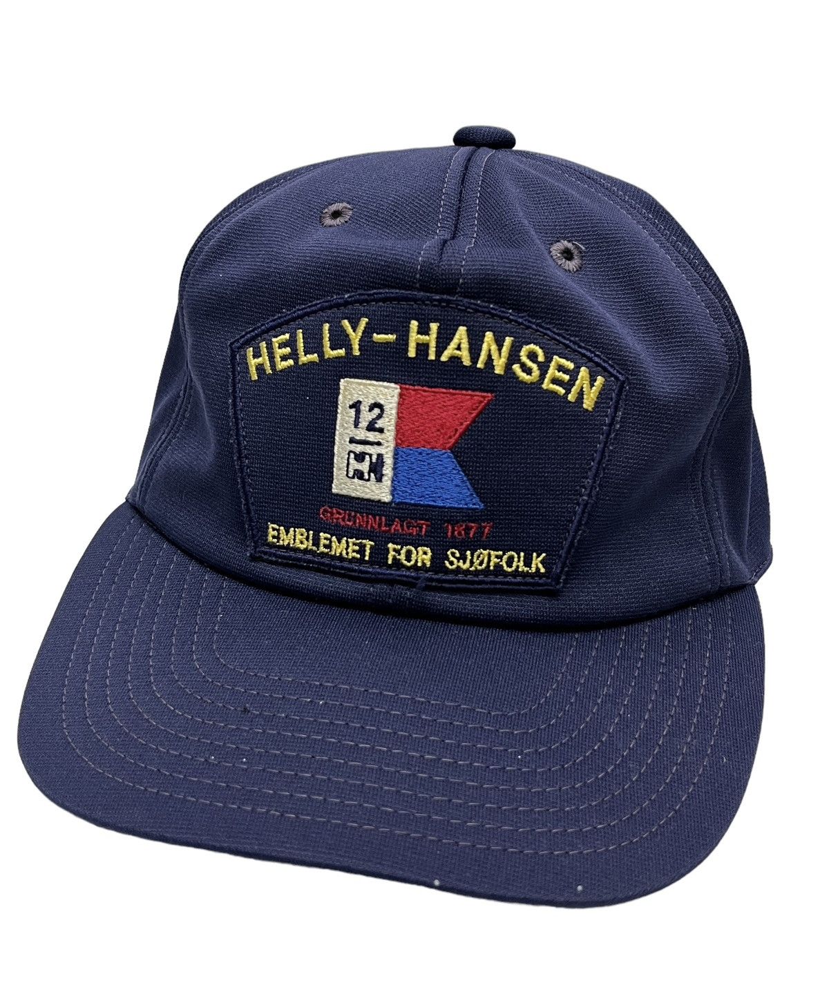 Helly Hansen Vintage HELLY HANSEN Snapback Hat Size ONE SIZE - 2 Thumbnail