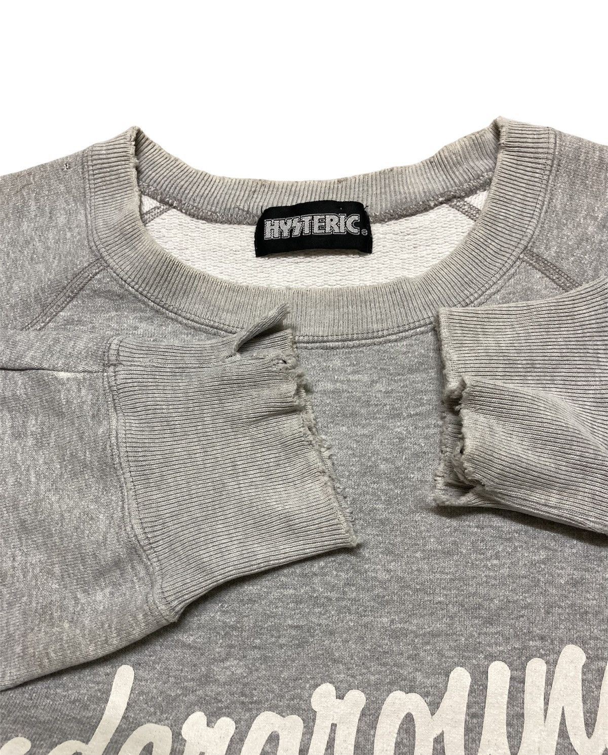 Hysteric Glamour × Japanese Brand × Vintage Distressed Hysteric Glamour Underground sweatshirt Size US L / EU 52-54 / 3 - 5 Thumbnail